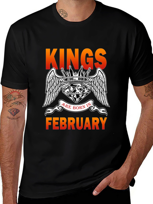 Kings Born in February T-Shirt
