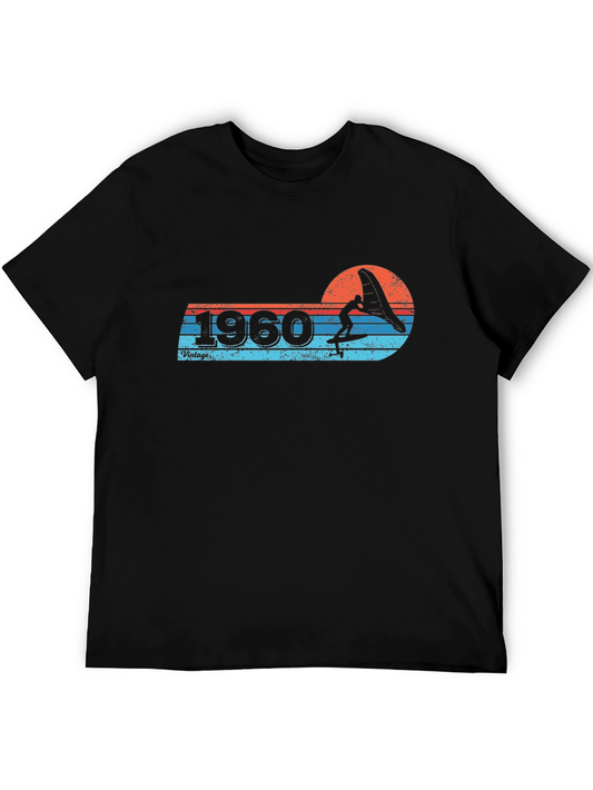 Vintage 1960 Surfing T-Shirt Retro Design