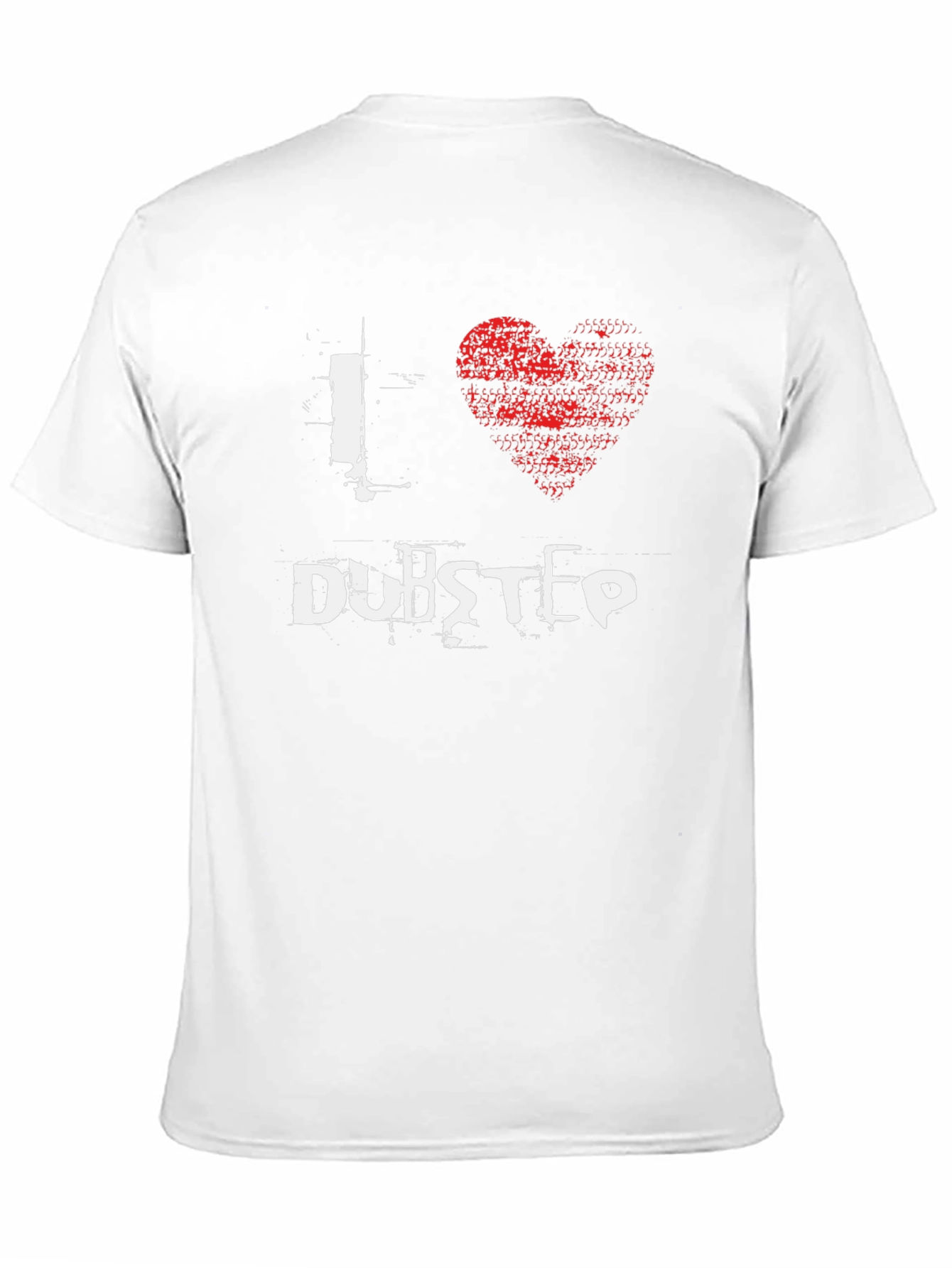 I Heart Dubstep T-Shirt - Black Graphic Tee