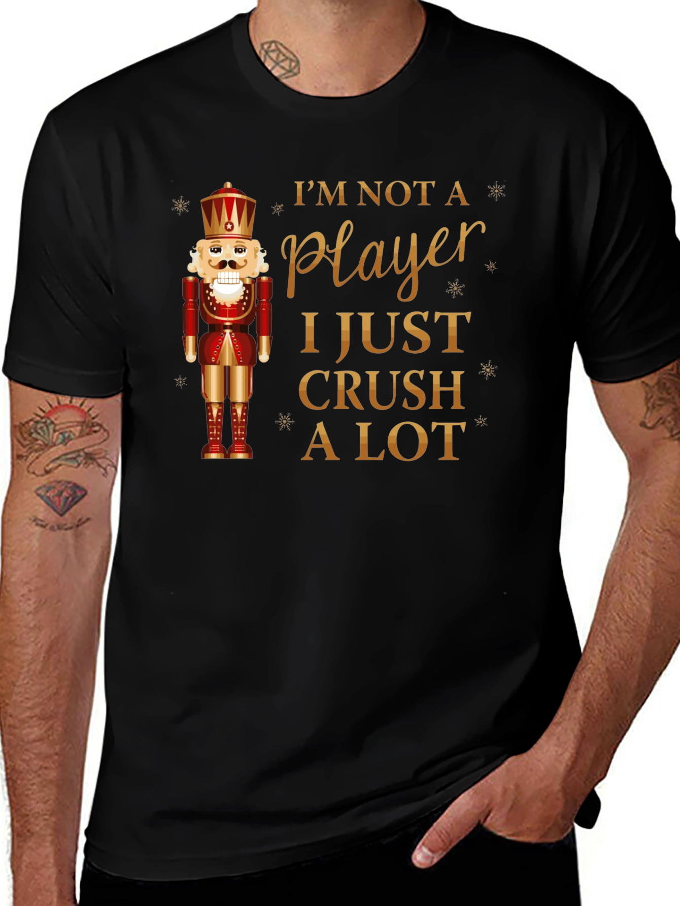 Im Not A Player Nutcracker T-Shirt