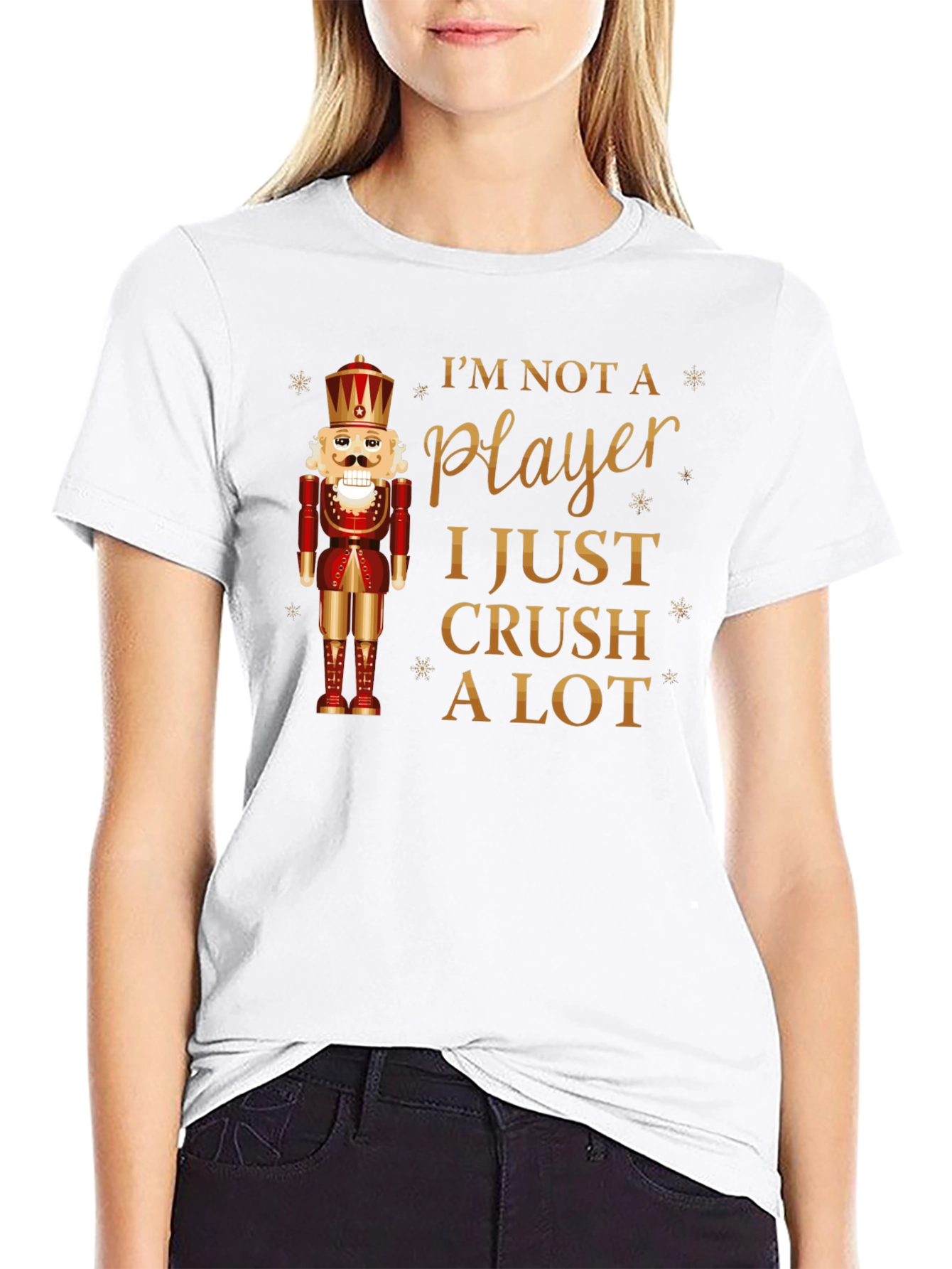 Im Not A Player Nutcracker T-Shirt