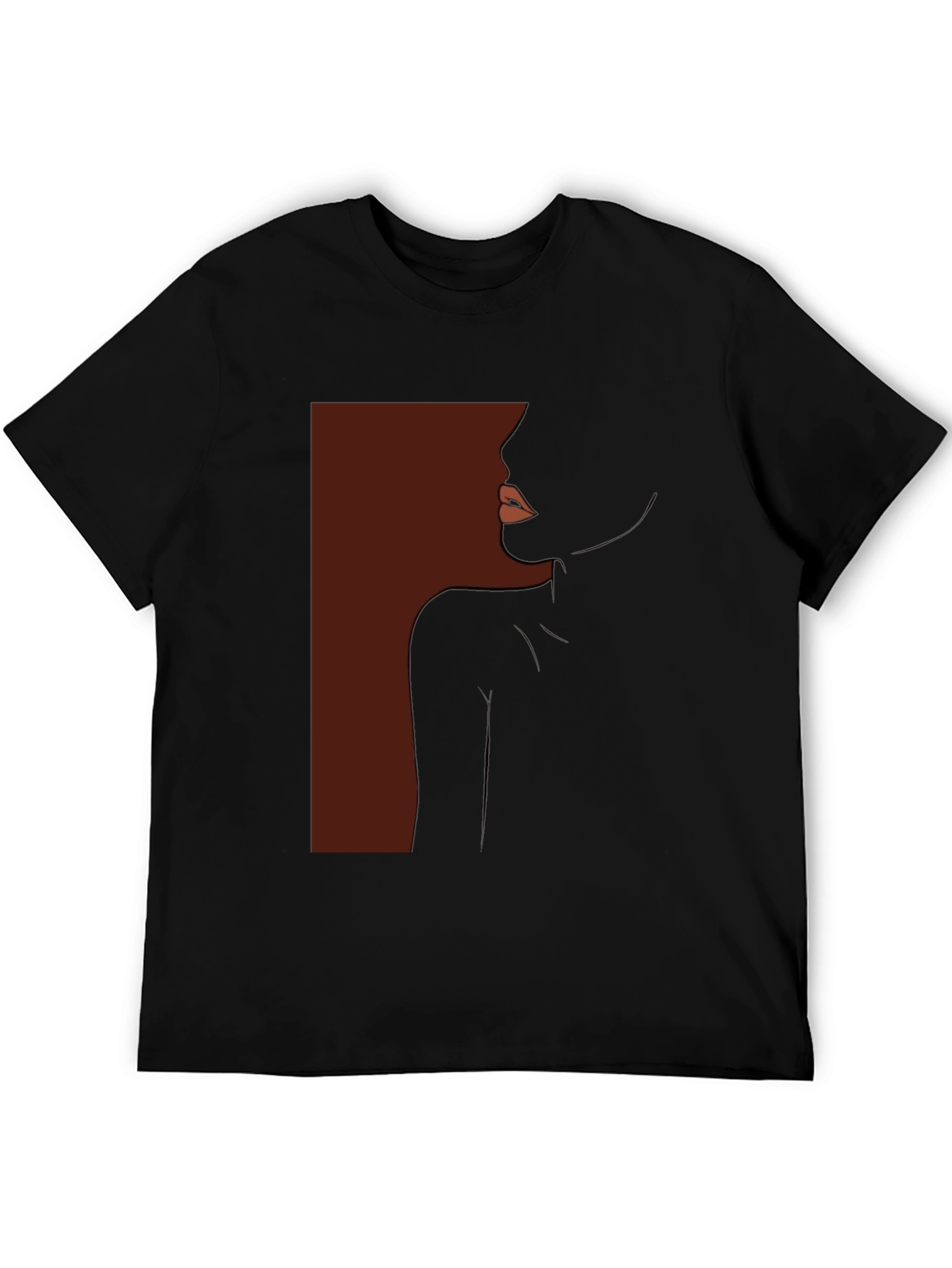 Elegant Silhouette Graphic T-Shirt