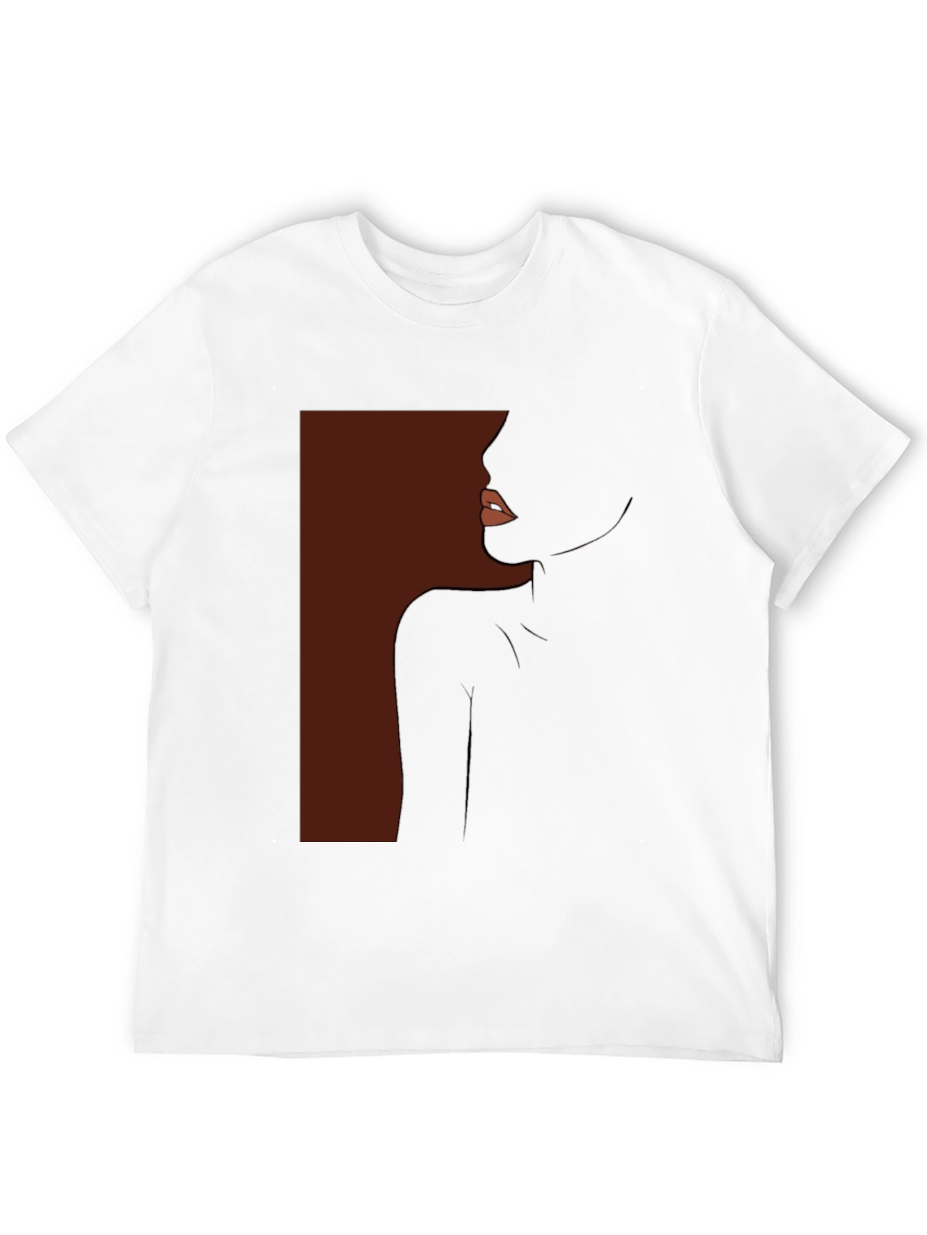 Elegant Silhouette Graphic T-Shirt