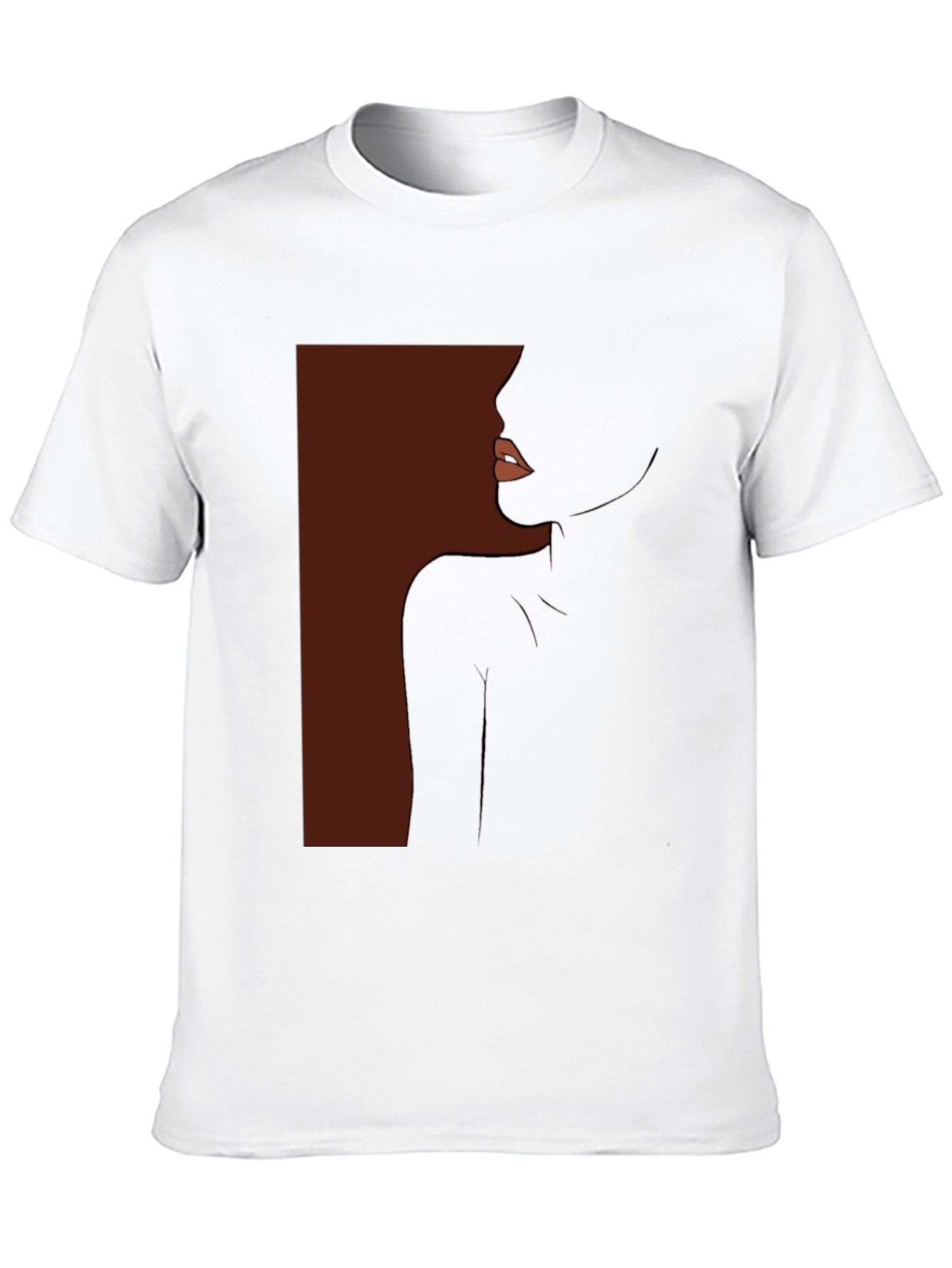 Elegant Silhouette Graphic T-Shirt