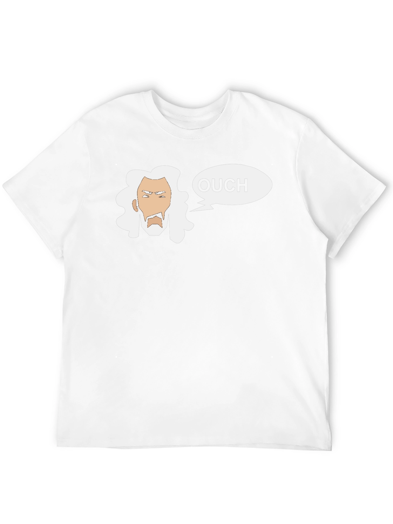 Ouch Wizard Graphic T-Shirt - Black Cotton Tee