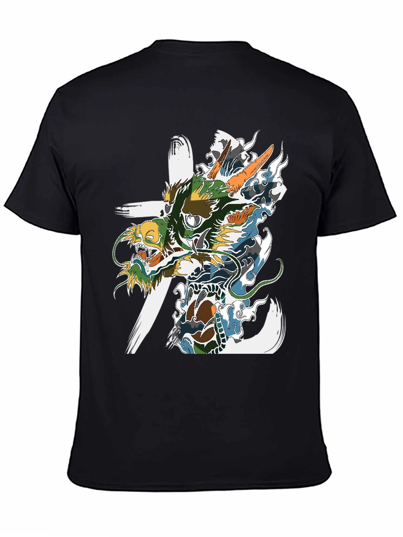 Dragon Graphic Tee - Asian Inspired Art