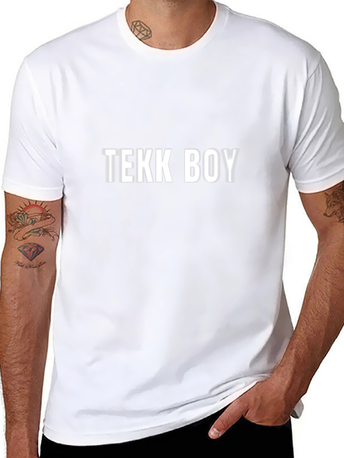 Tekk Boy Black T-Shirt