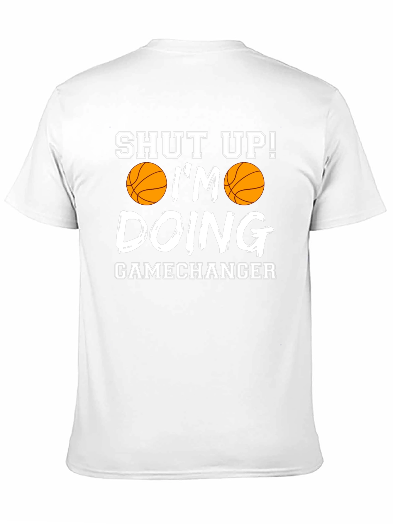 Basketball Gamechanger Graphic Tee - Funny Sports Shirt