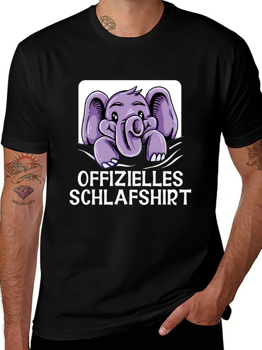 Official Sleeping Shirt - Elephant Graphic Tee