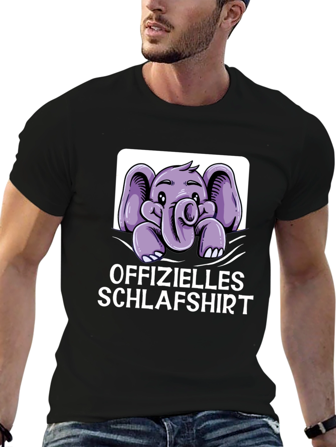 Official Sleeping Shirt - Elephant Graphic Tee
