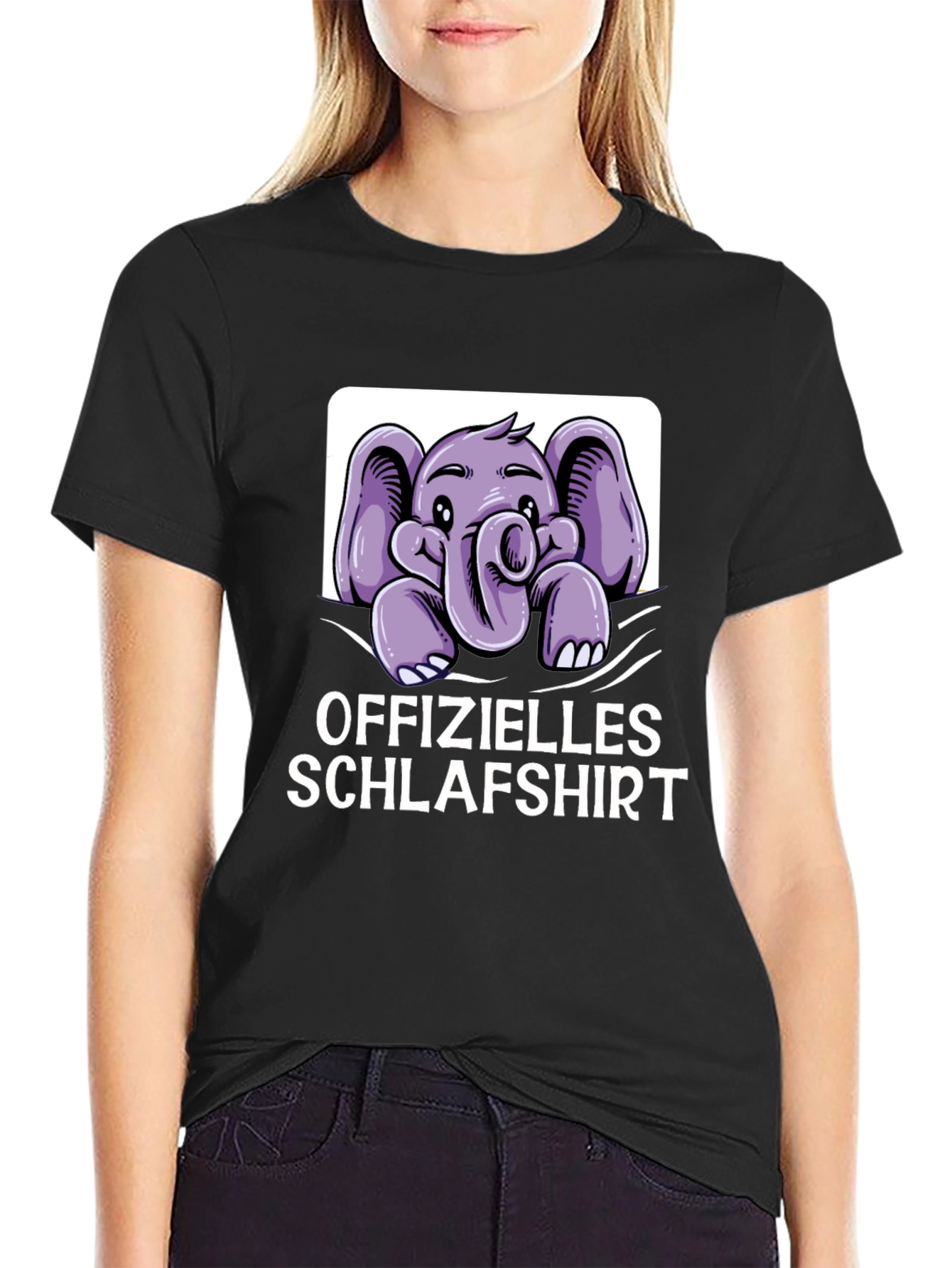 Official Sleeping Shirt - Elephant Graphic Tee