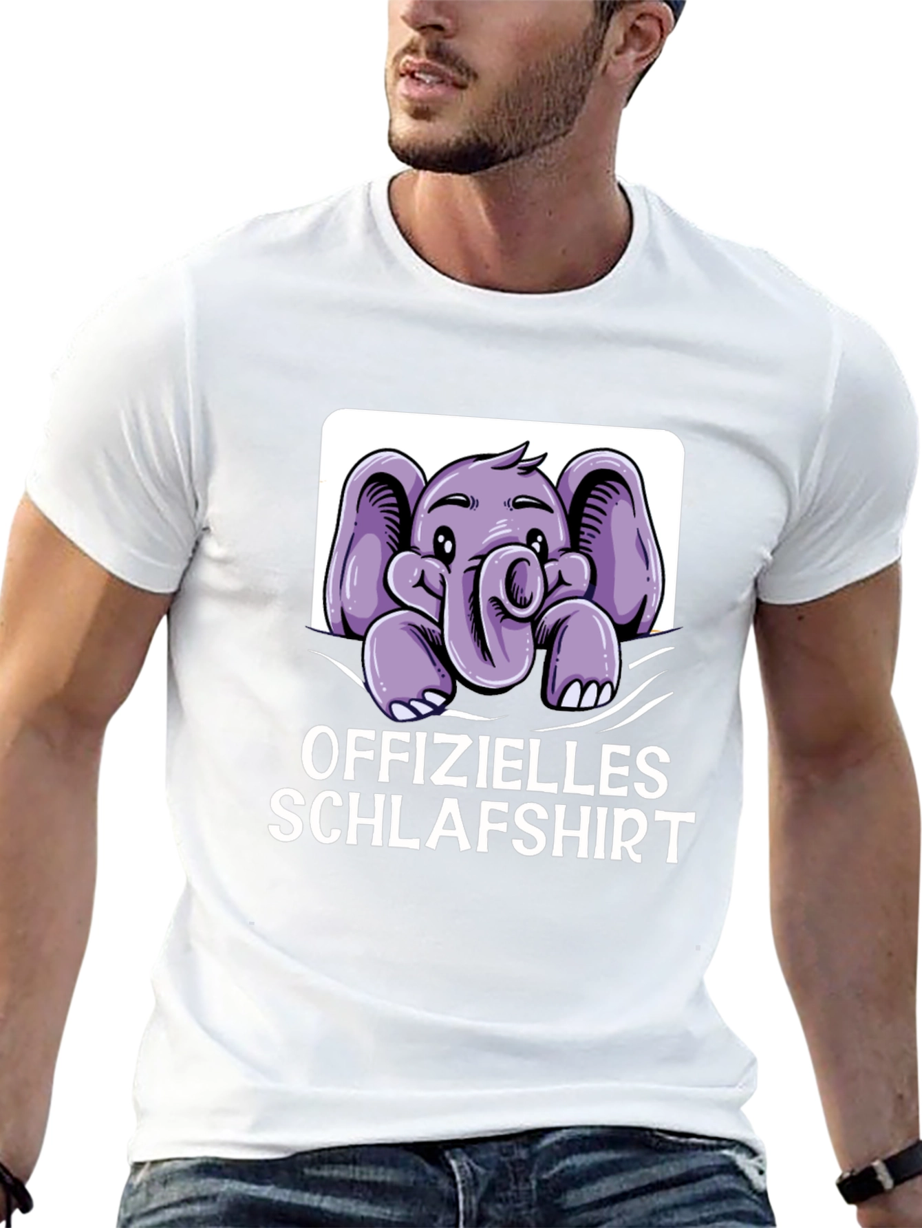 Official Sleeping Shirt - Elephant Graphic Tee