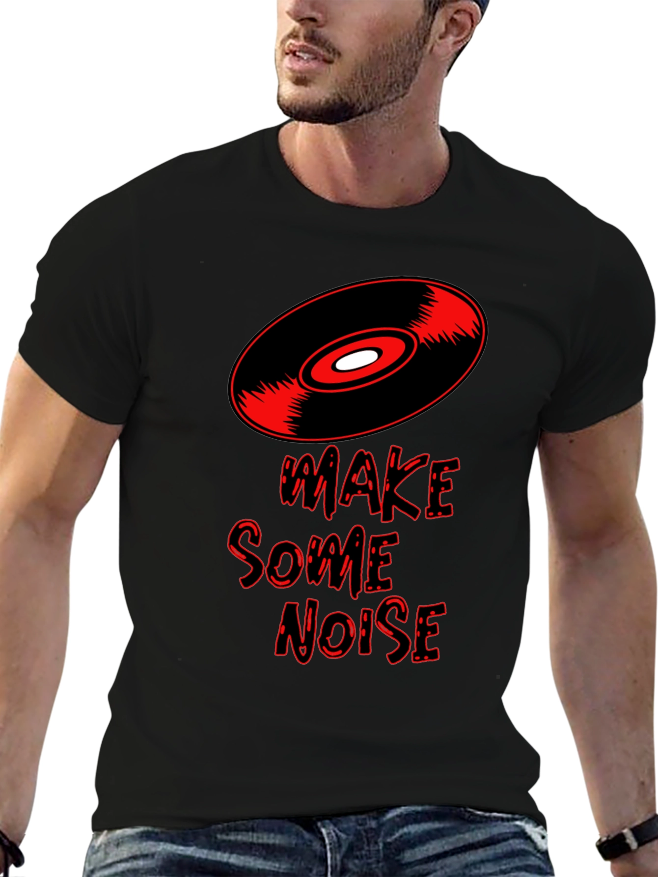 Make Some Noise Graphic T-Shirt