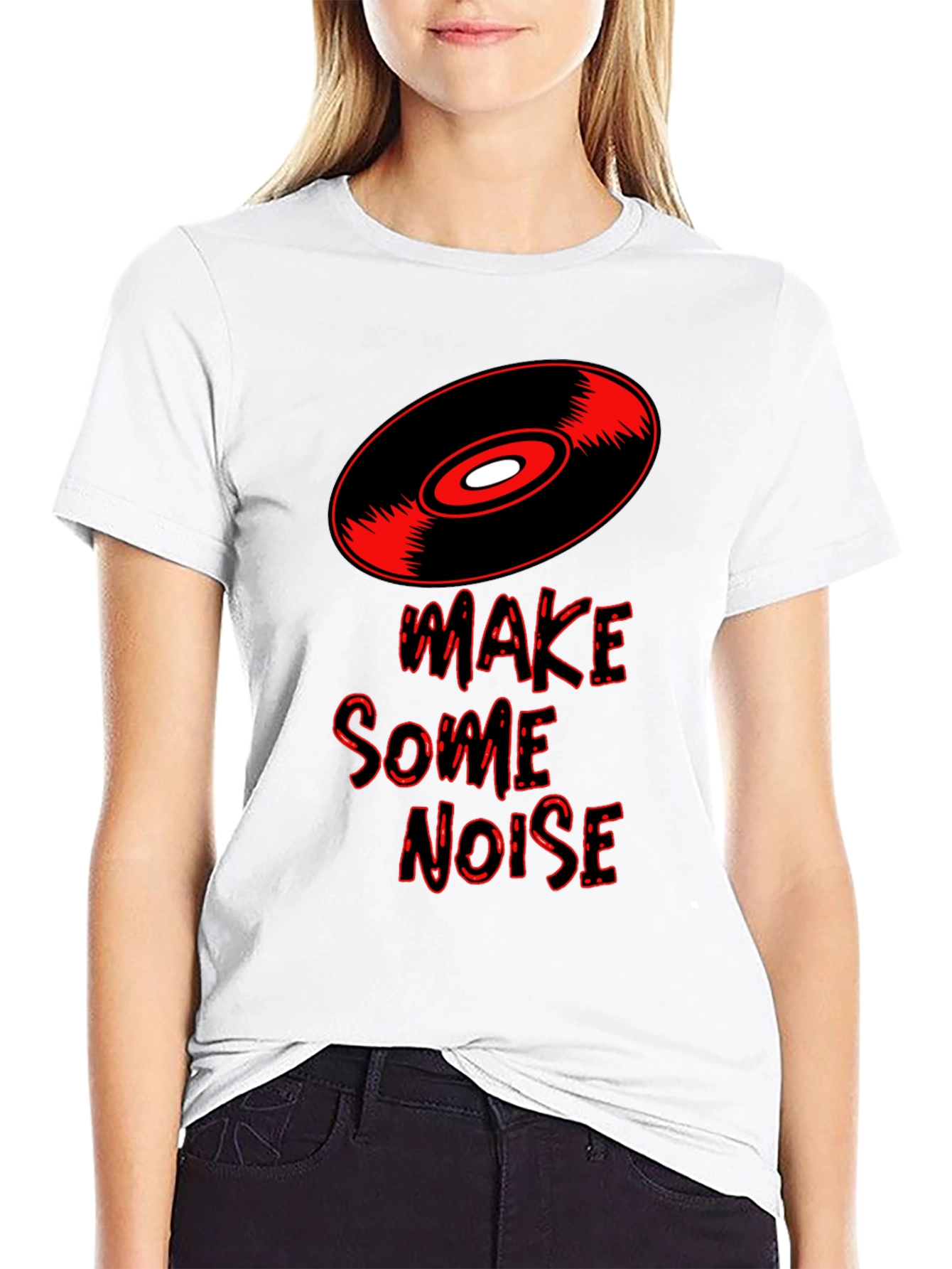 Make Some Noise Graphic T-Shirt