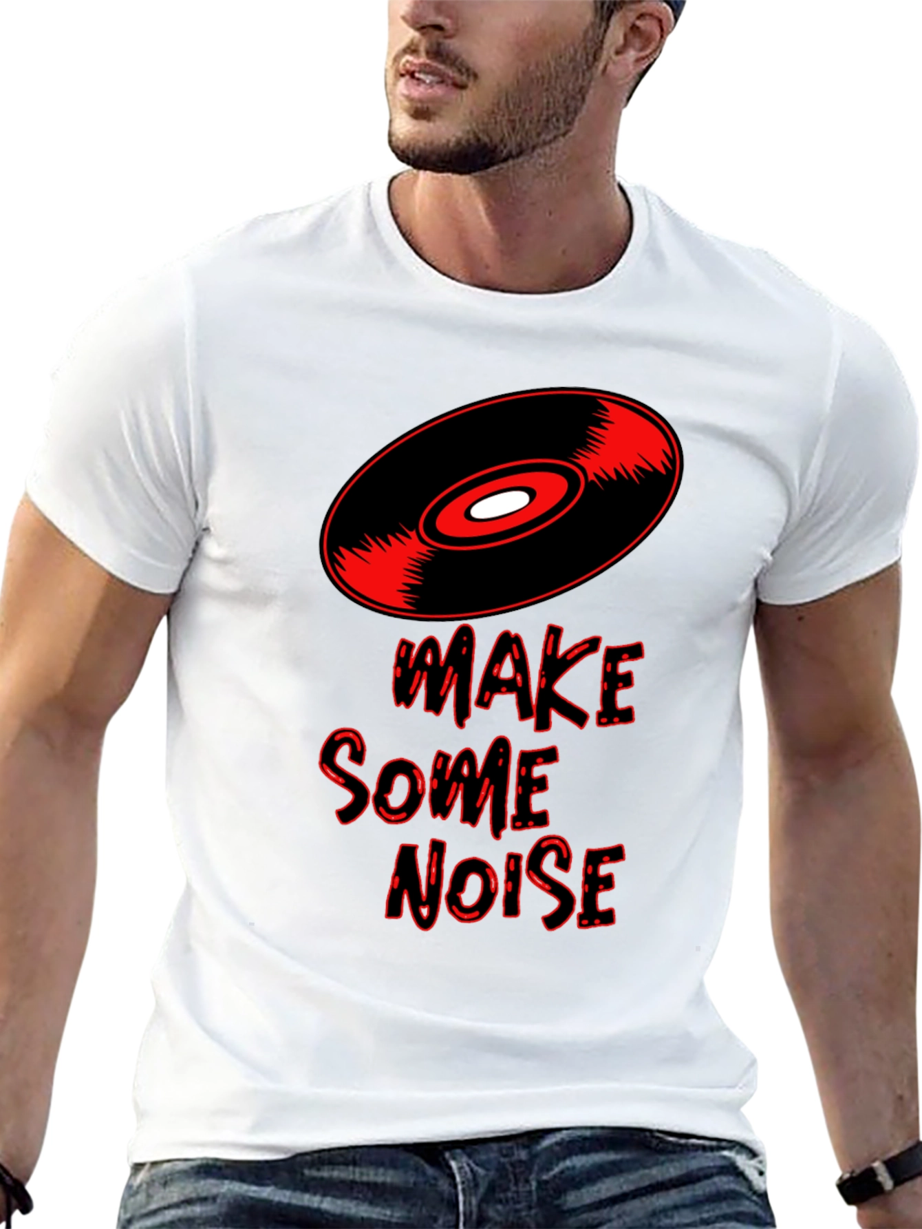 Make Some Noise Graphic T-Shirt