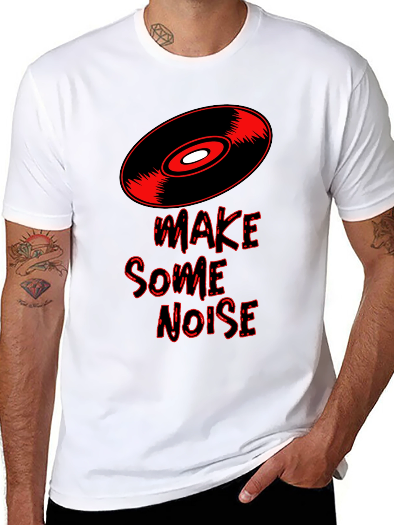 Make Some Noise Graphic T-Shirt