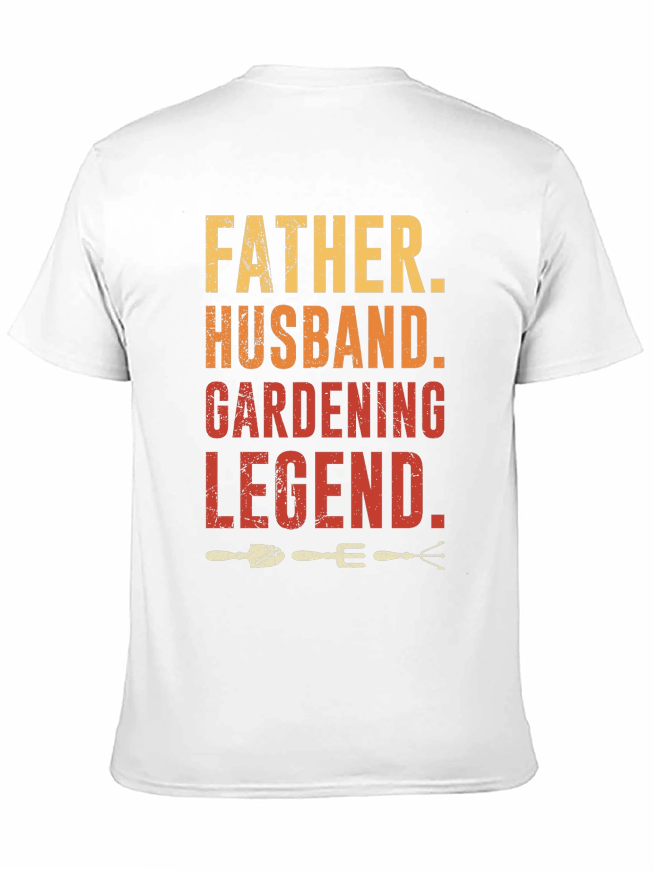 Father Husband Gardening Legend Graphic T-Shirt