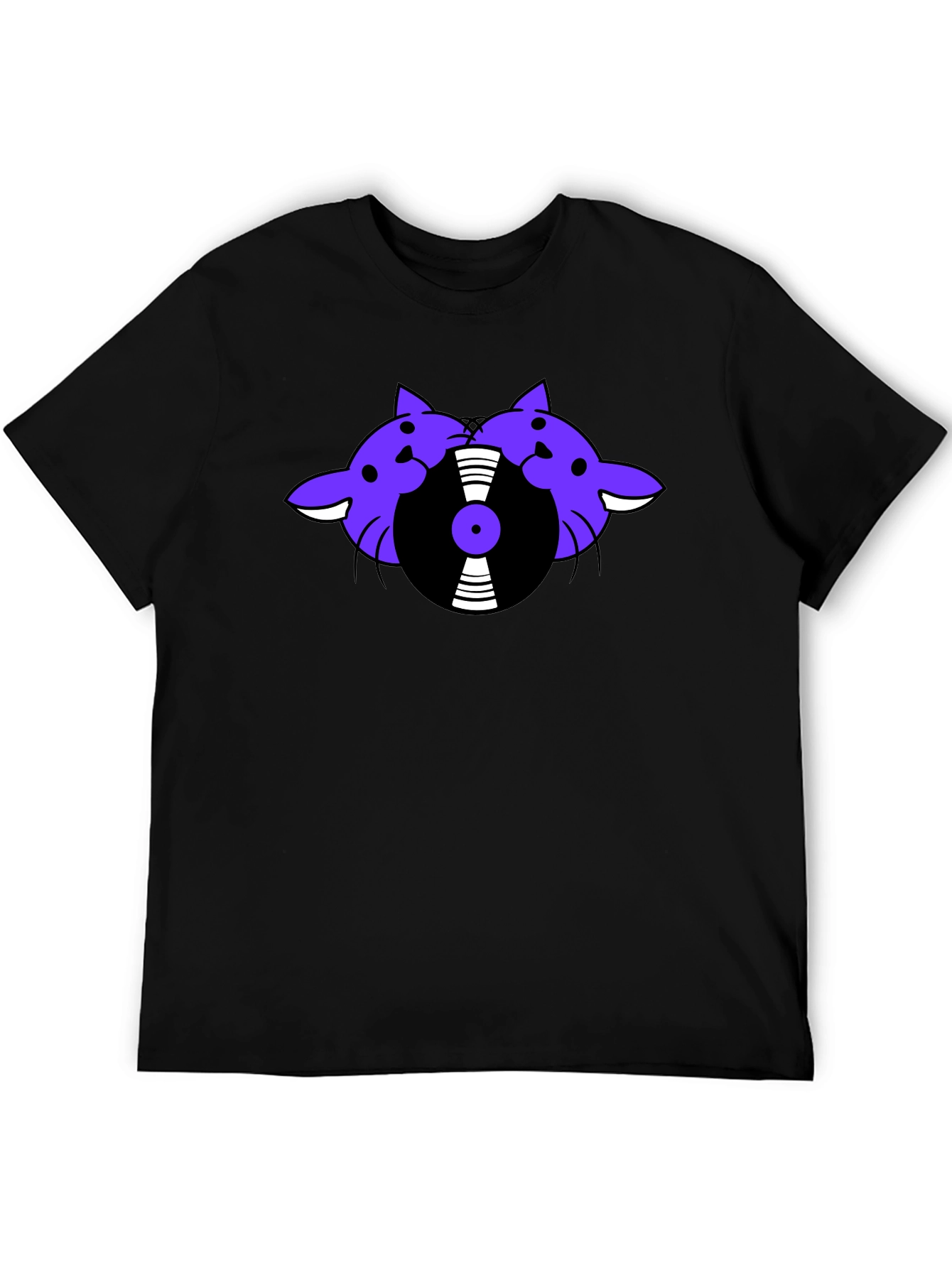 Retro Cats DJ T-Shirt