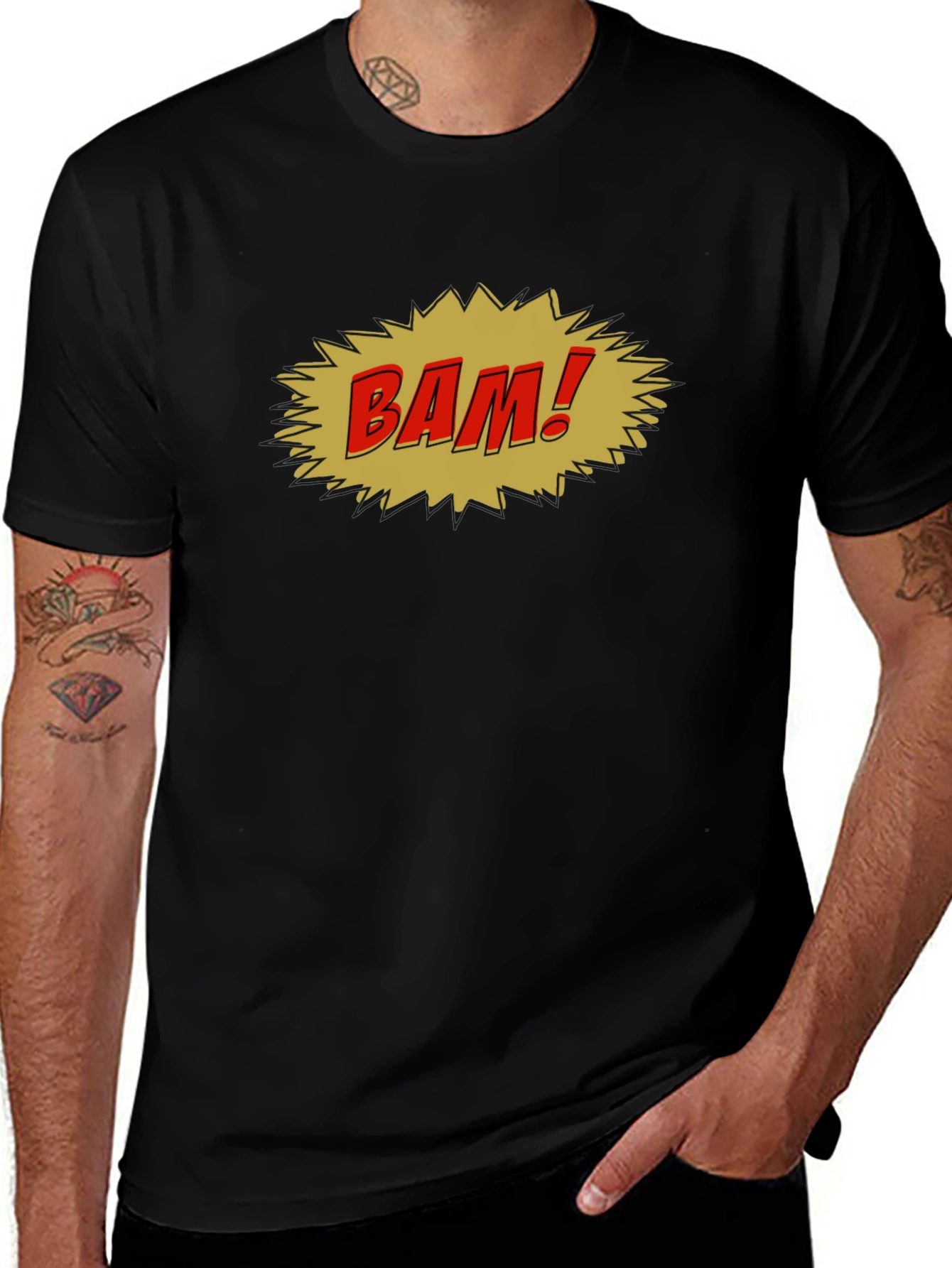 Bam Comic T-Shirt - Classic Design