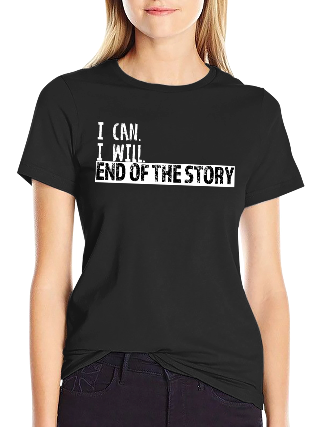 I Can I Will T-Shirt - Motivational Graphic Tee