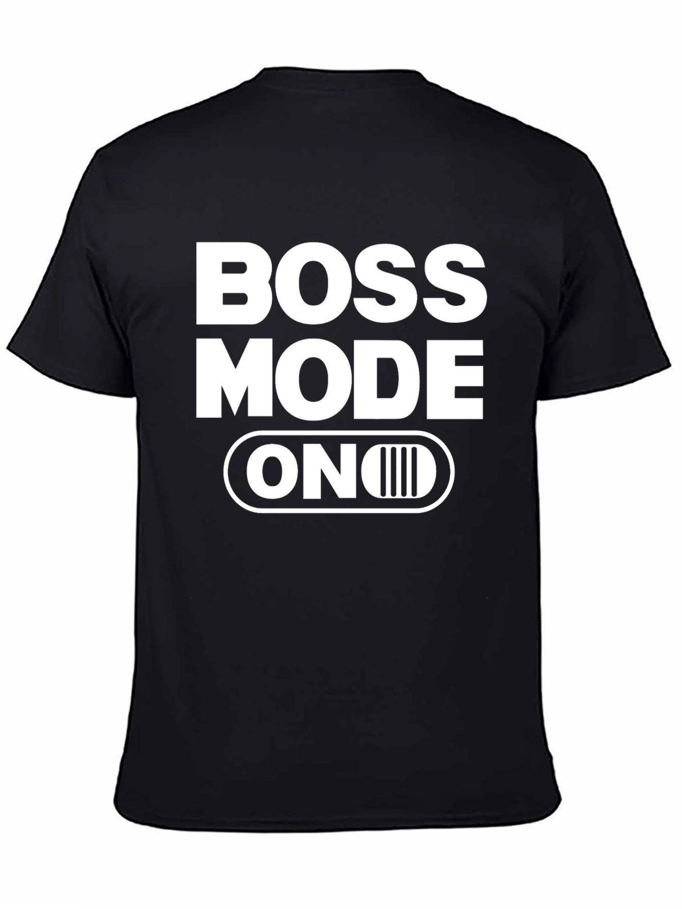 Boss Mode On Graphic T-Shirt - Black