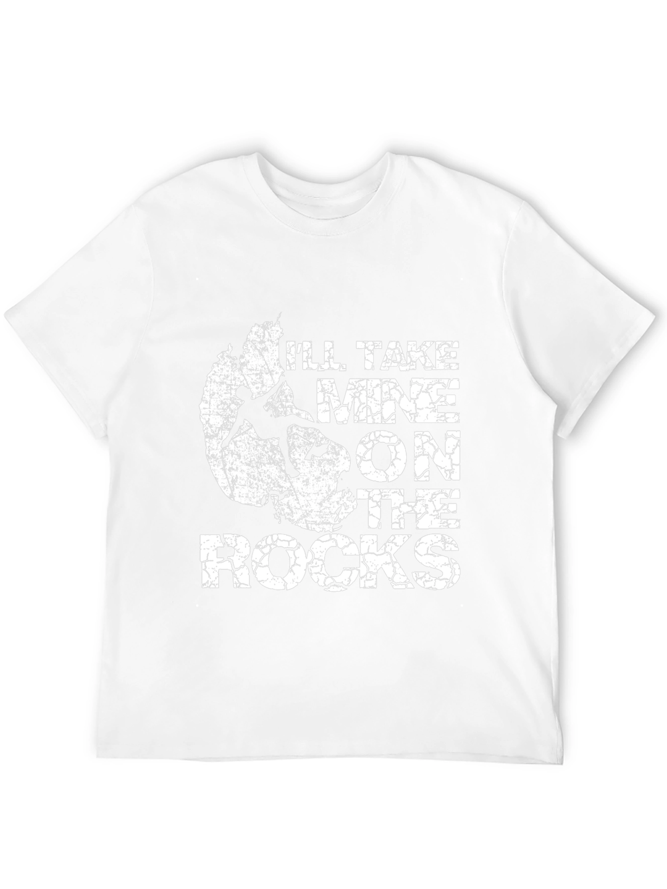 Ill Take Mine On The Rocks Climbing T-Shirt
