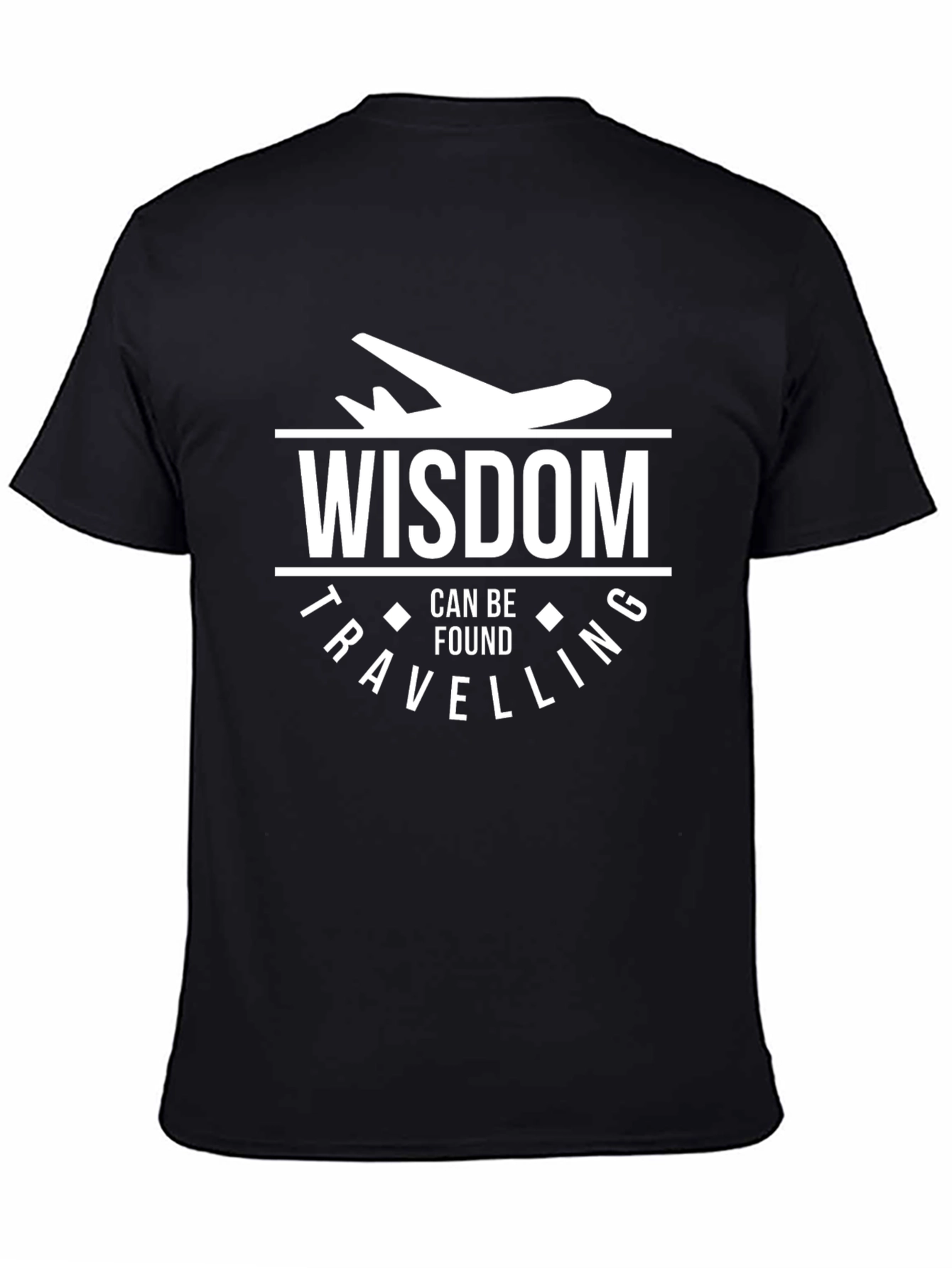 Wisdom Can Be Found Travelling Graphic T-Shirt