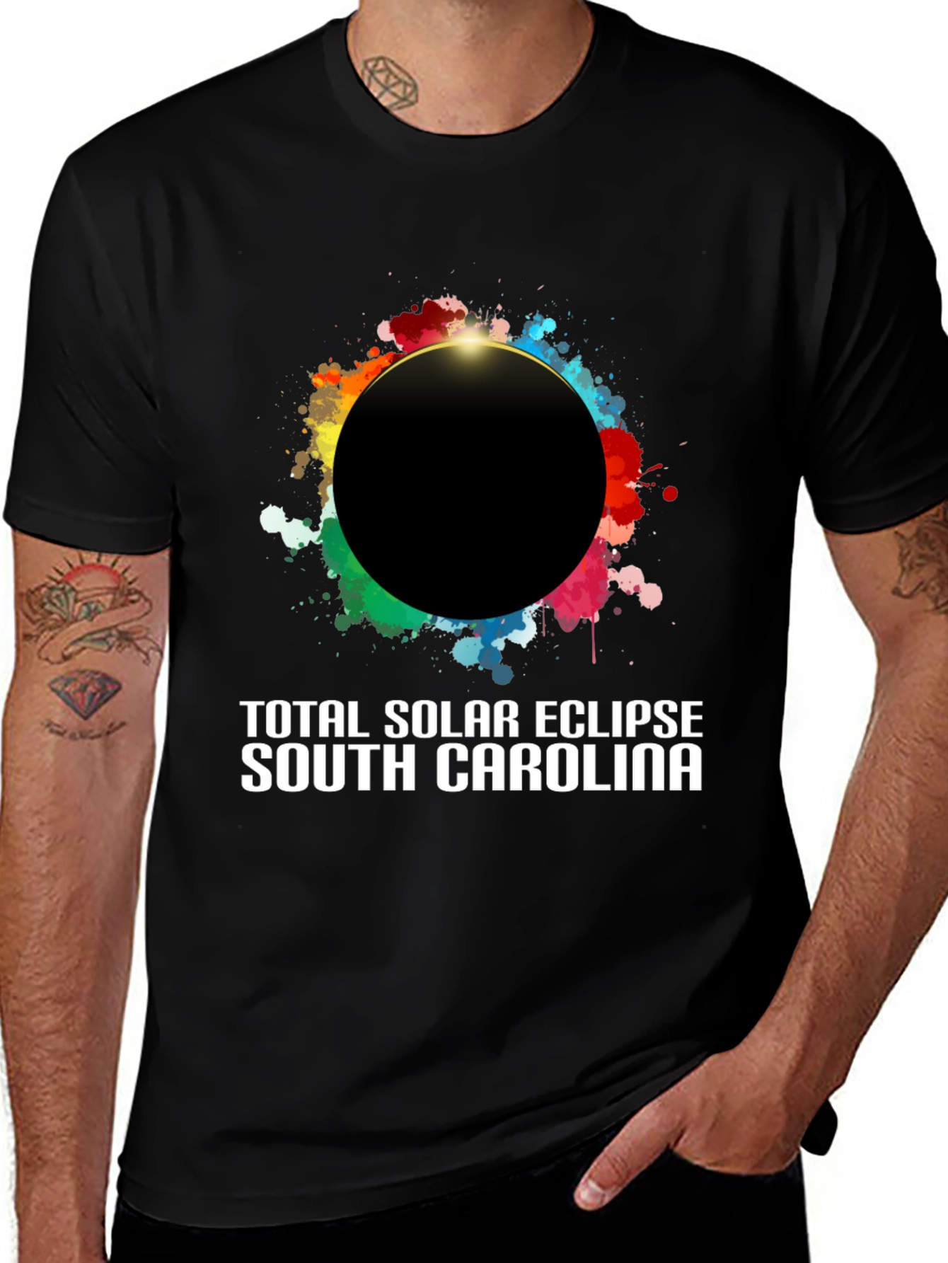 Total Solar Eclipse South Carolina T-Shirt