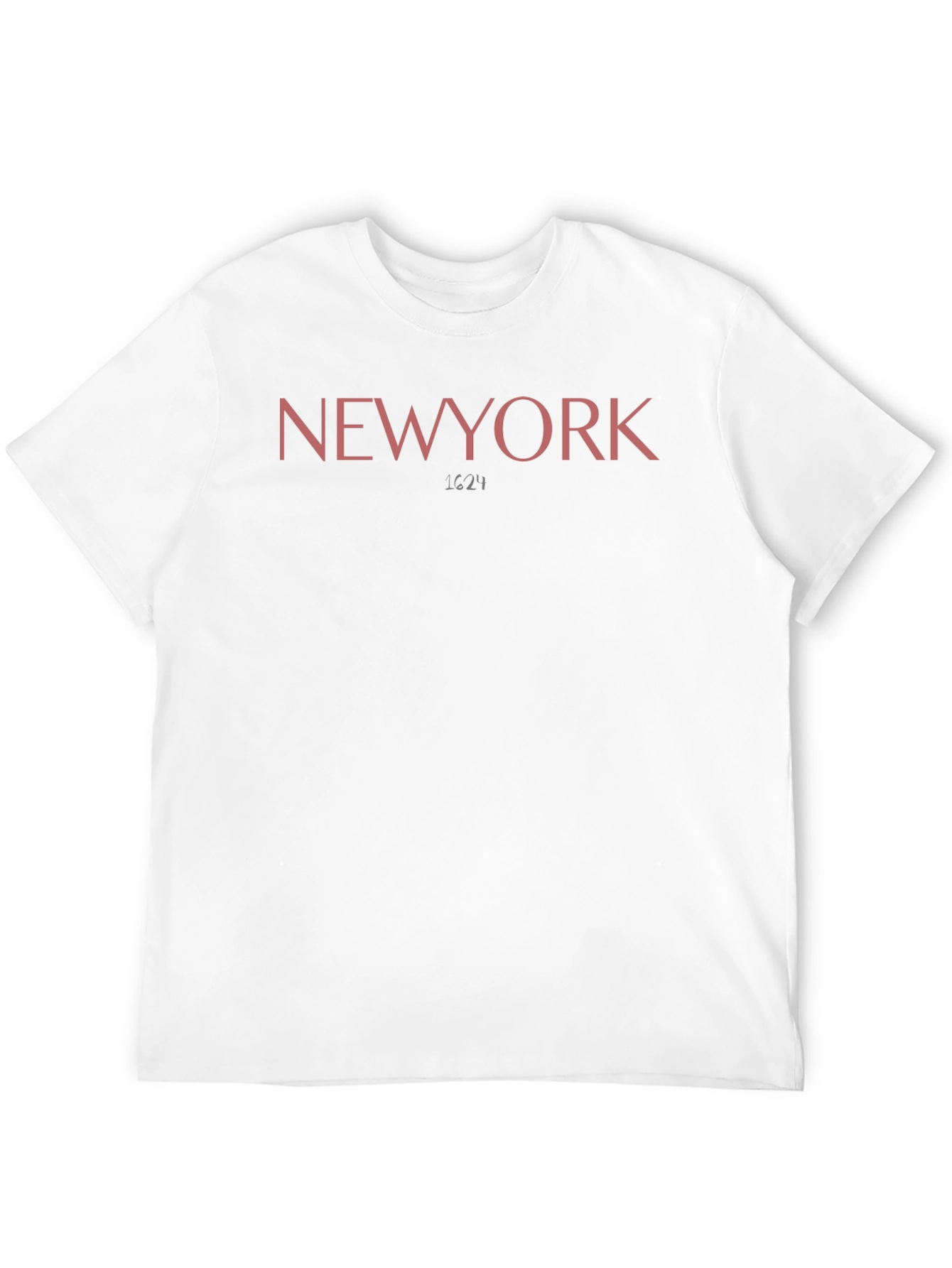 New York Text Black Tee