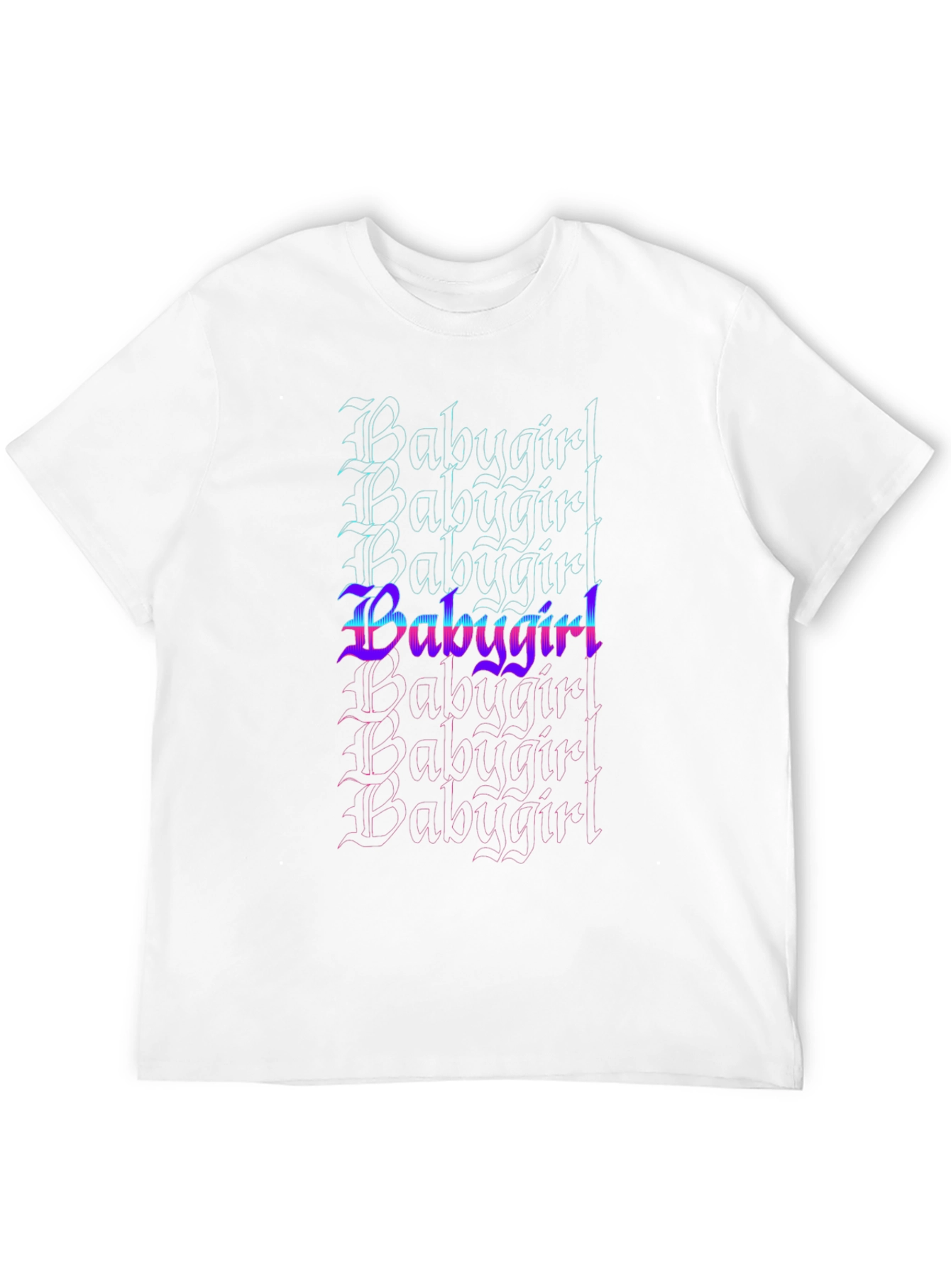 Babygirl Graphic Tee - Black Cotton T-Shirt