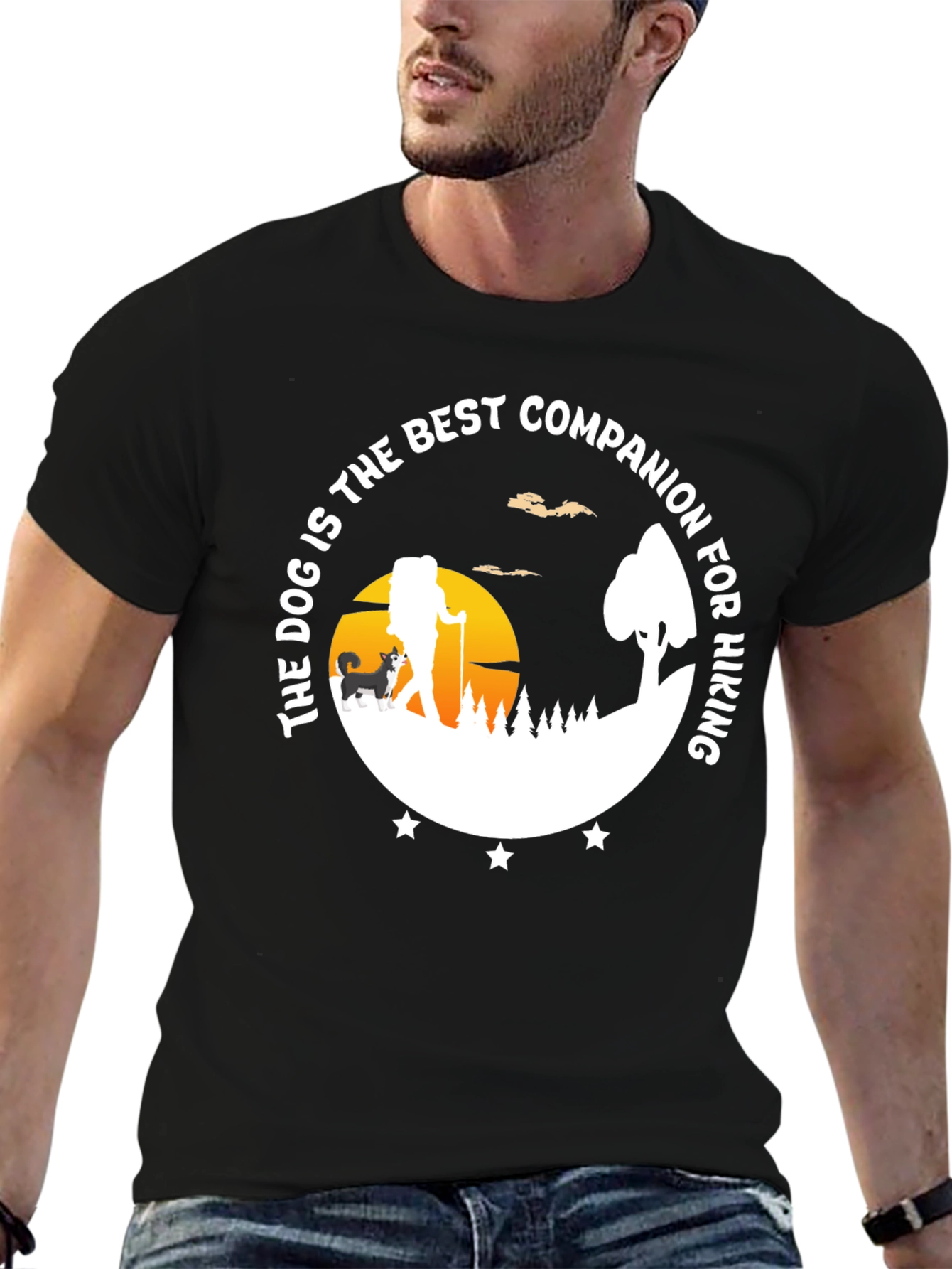 Dog Hiking Companion T-Shirt