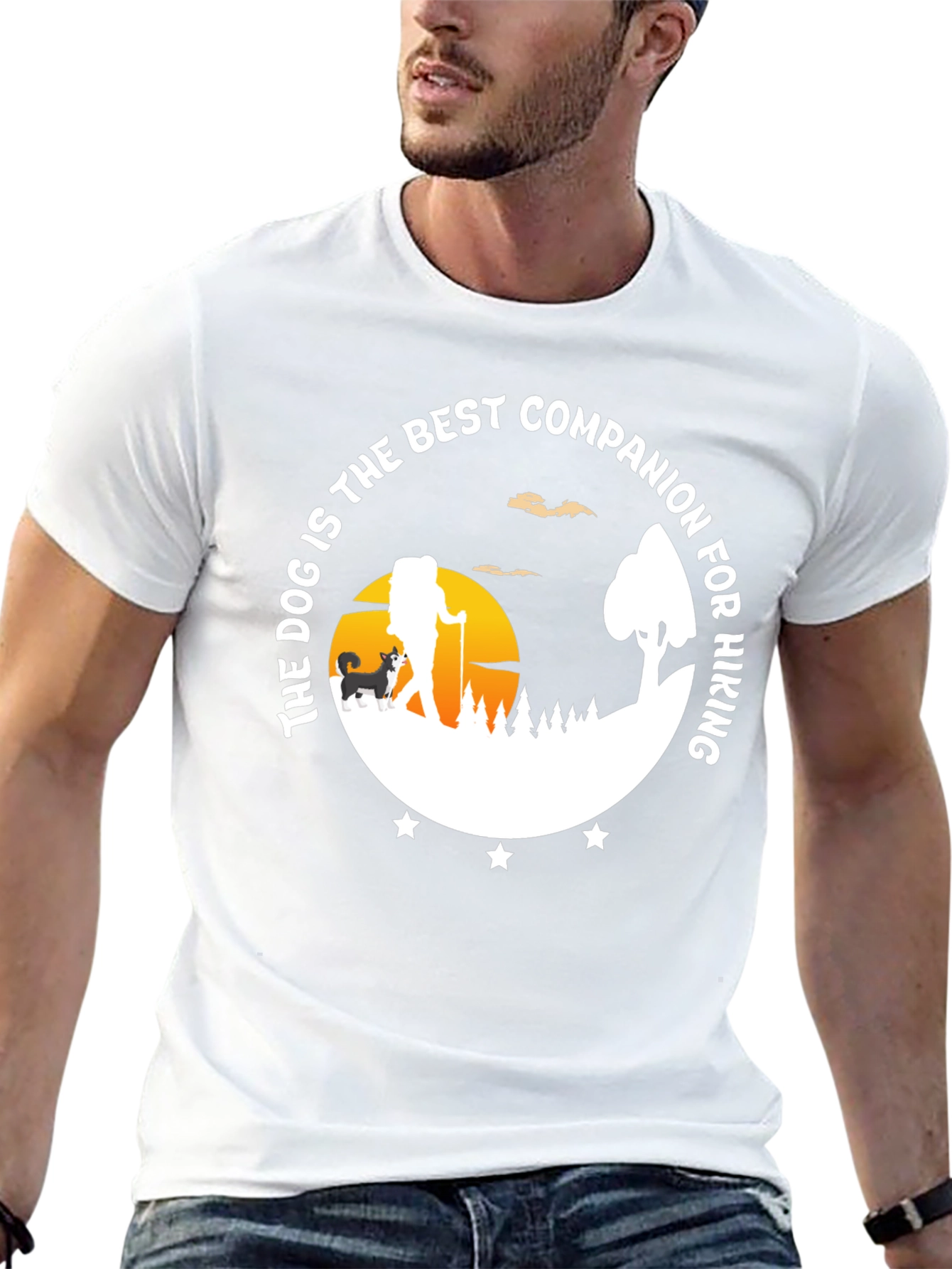 Dog Hiking Companion T-Shirt