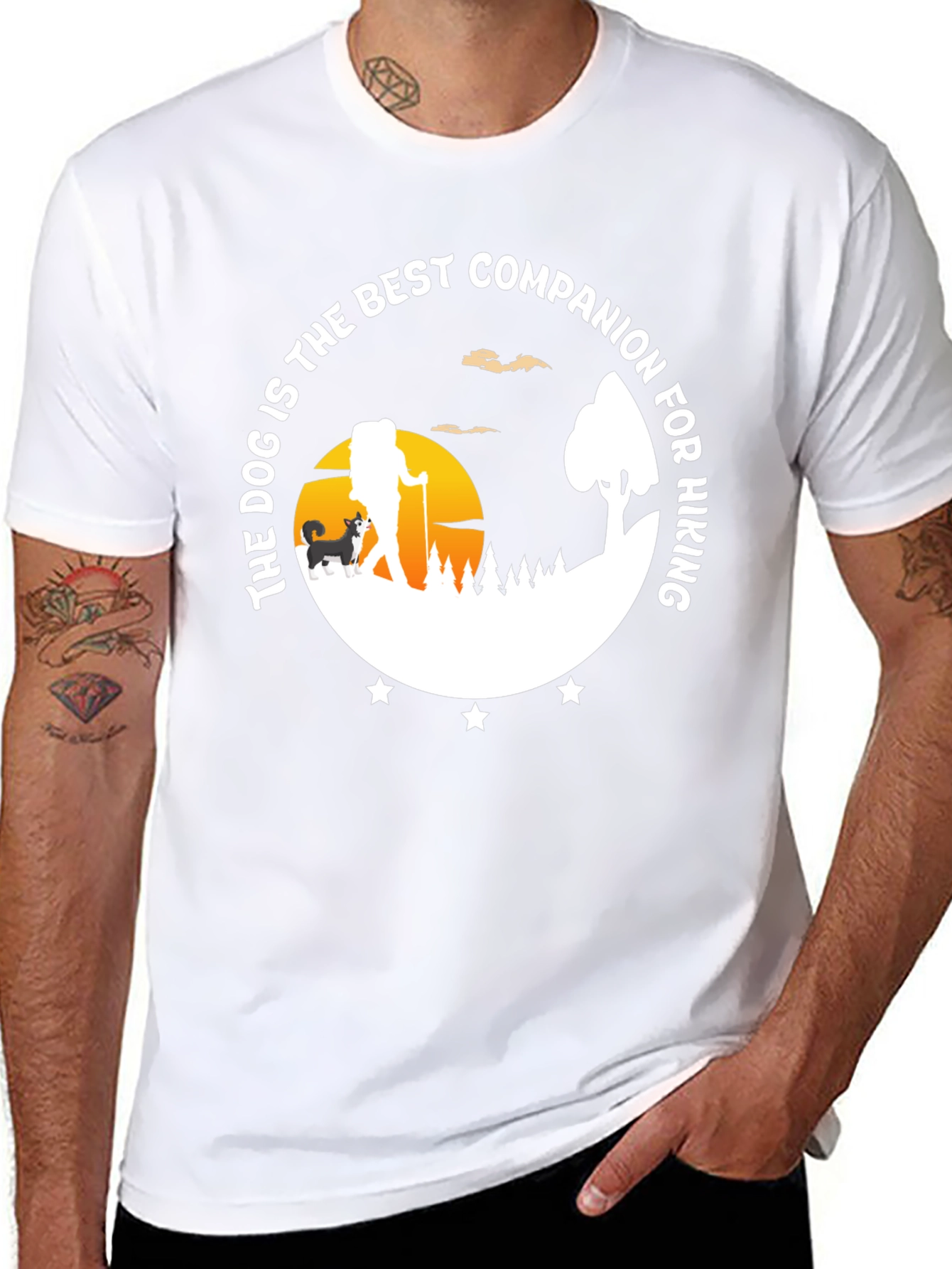 Dog Hiking Companion T-Shirt