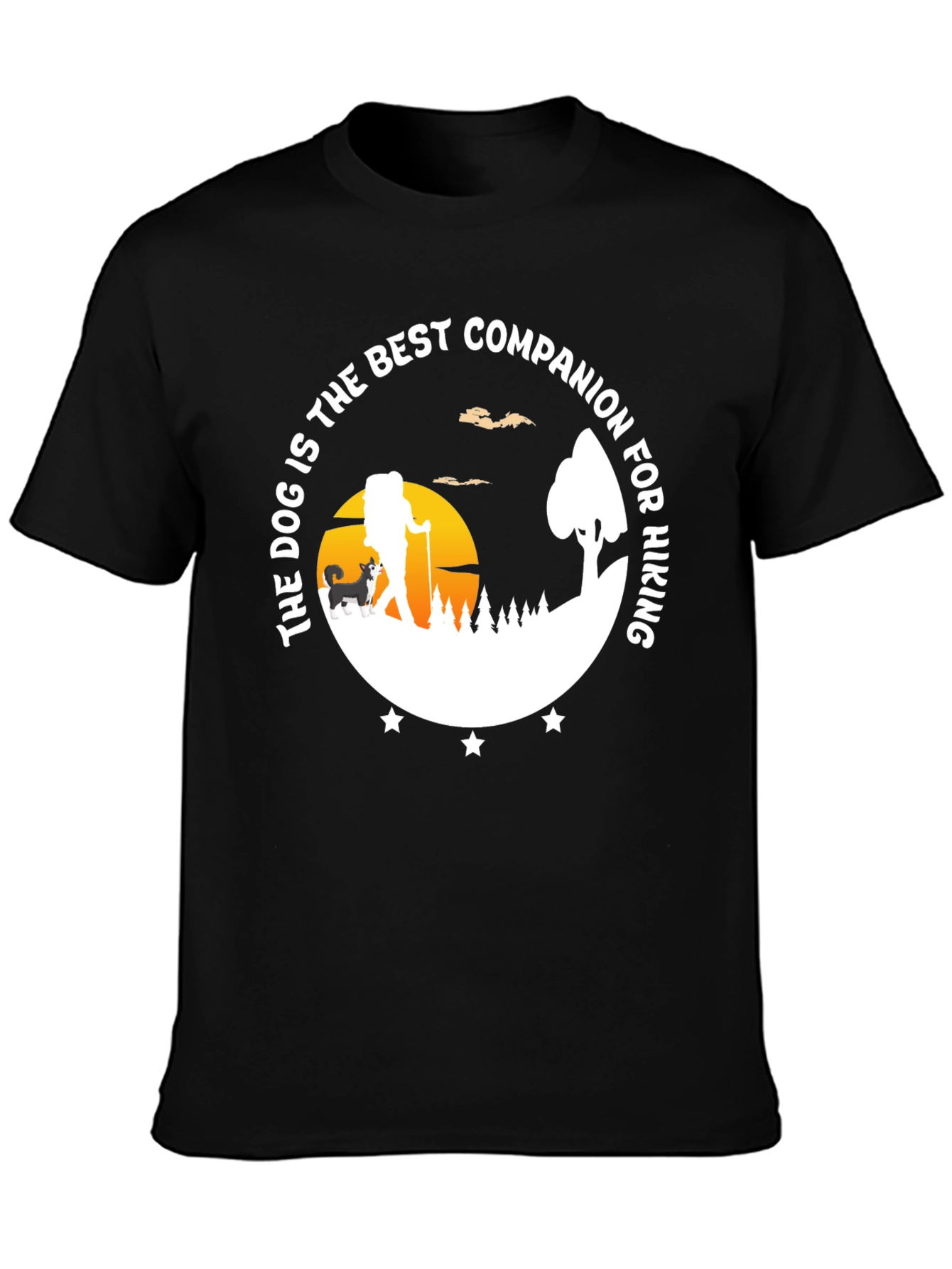 Dog Hiking Companion T-Shirt