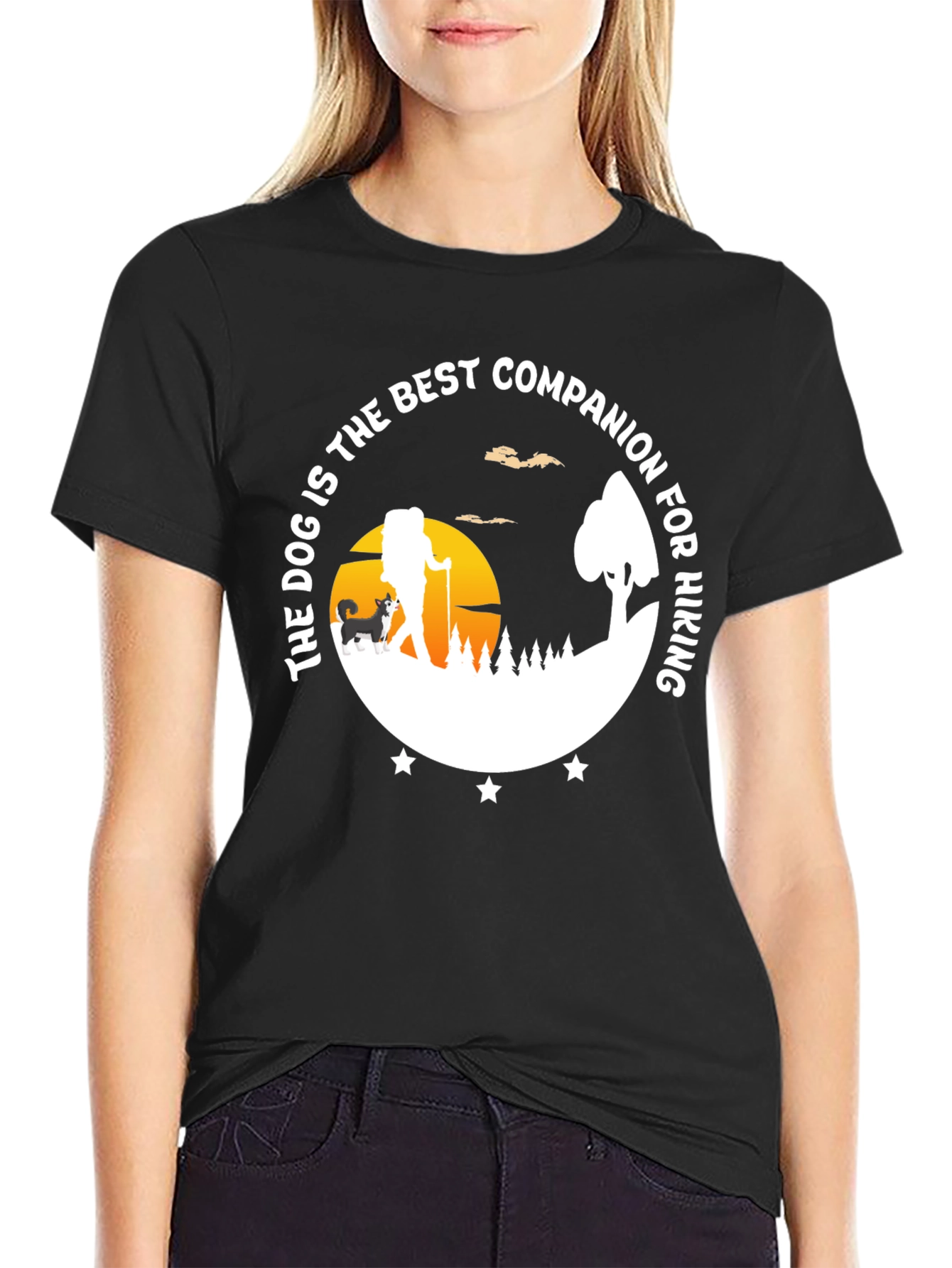 Dog Hiking Companion T-Shirt
