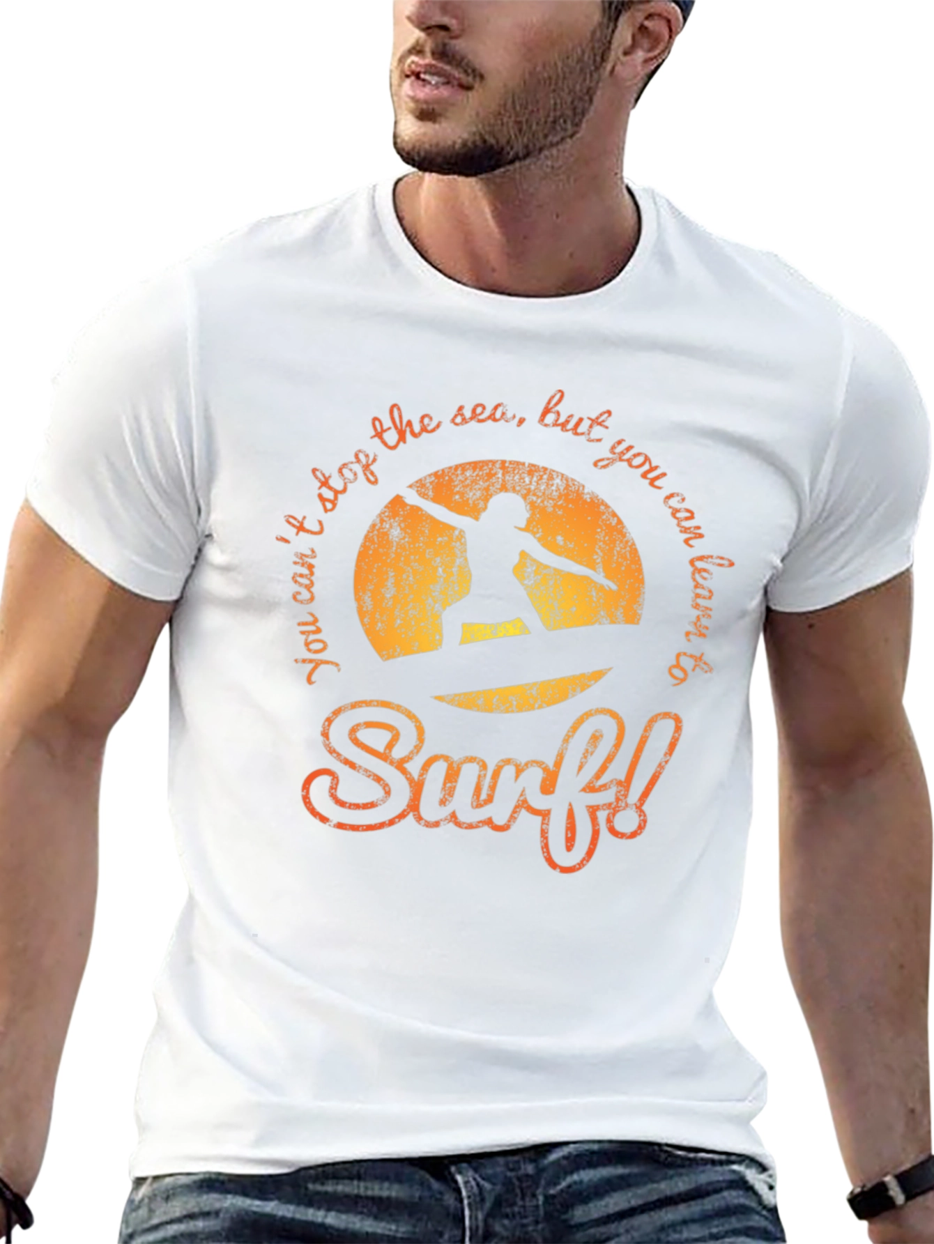 Surfing T-Shirt - Learn to Surf Tee