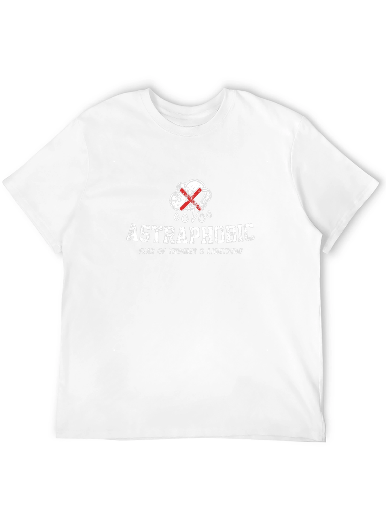 Astraphobic Thunder & Lightning Fear T-Shirt