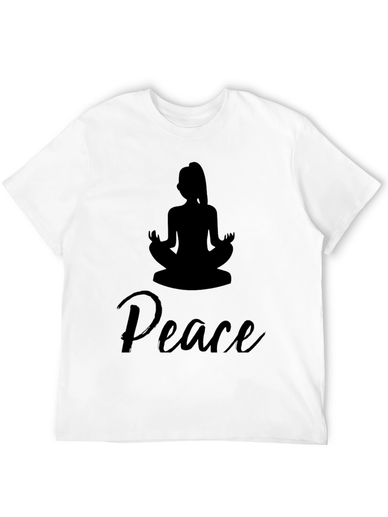 Peace Yoga T-Shirt - Meditate in Style