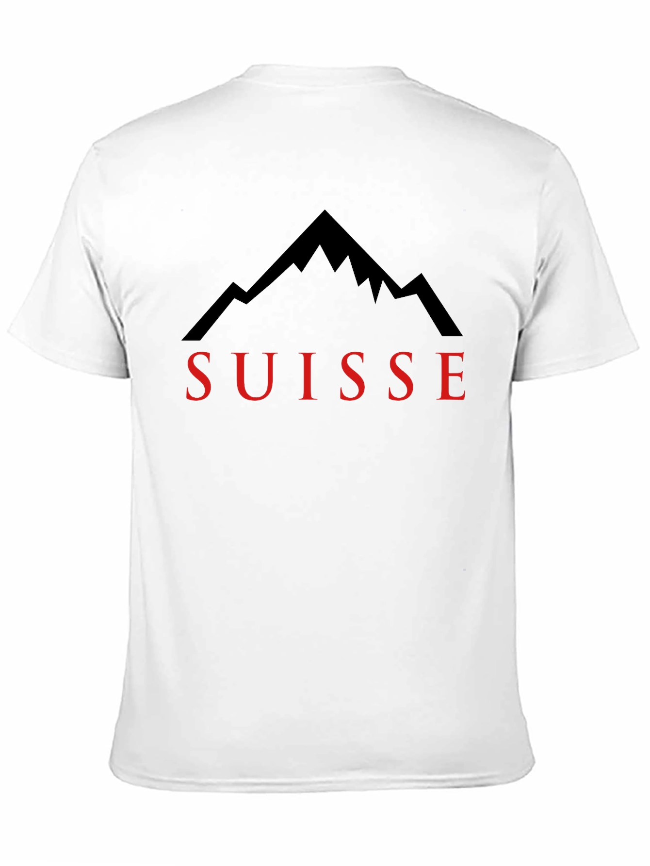 Suisse Mountain Black T-Shirt