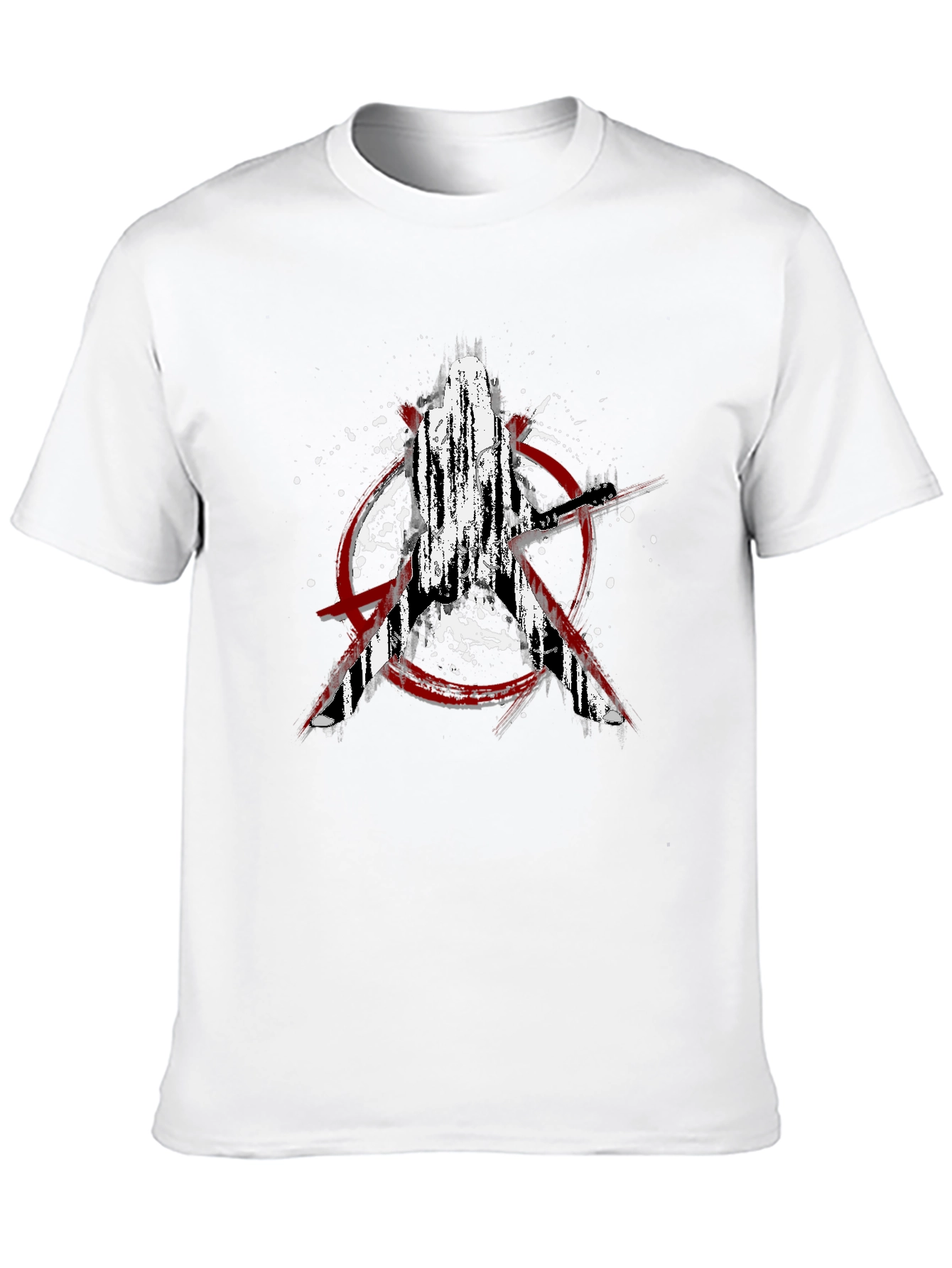 Avengers Graphic Tee - Distressed Style