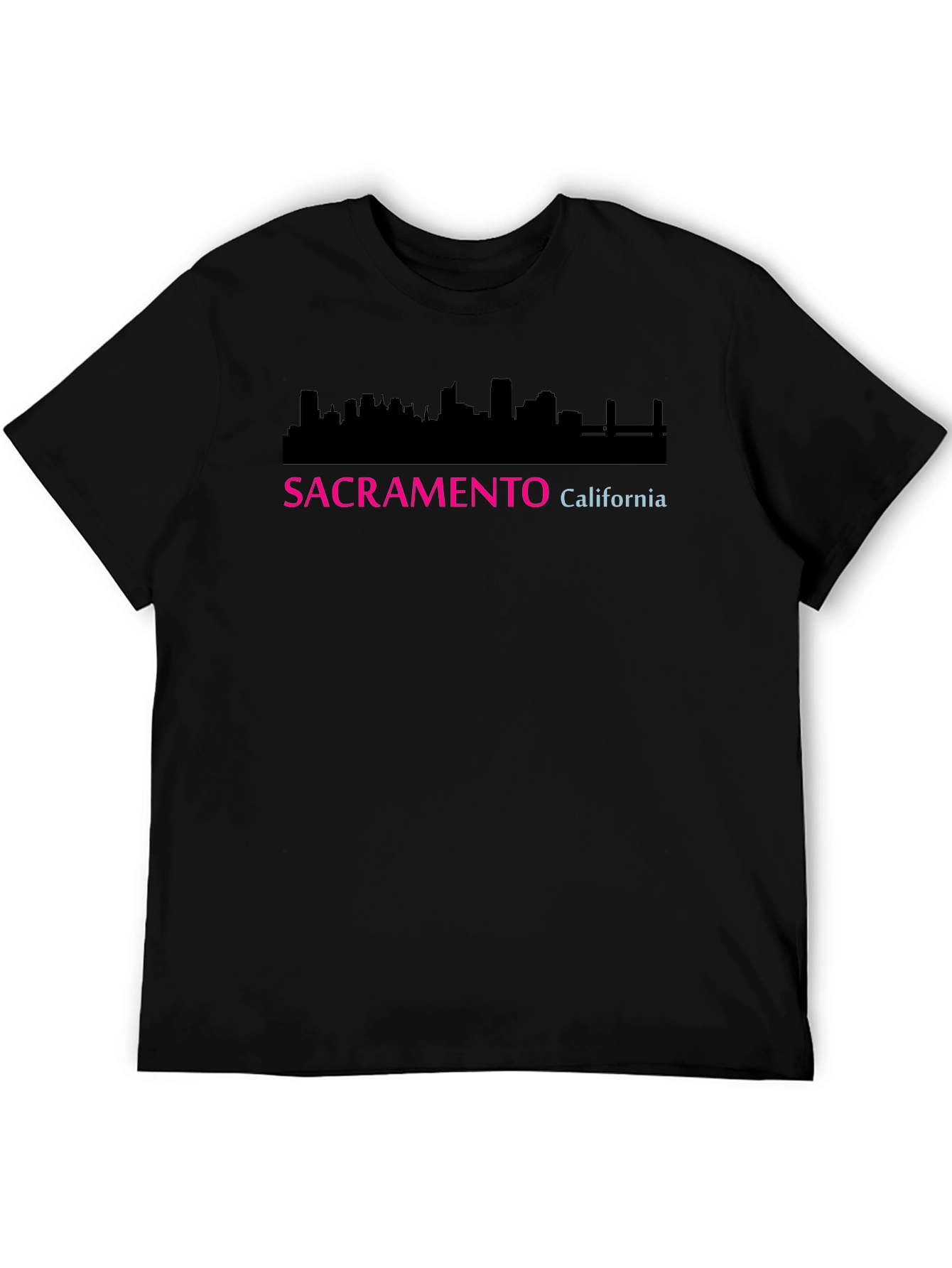 Sacramento California Skyline Graphic T-Shirt
