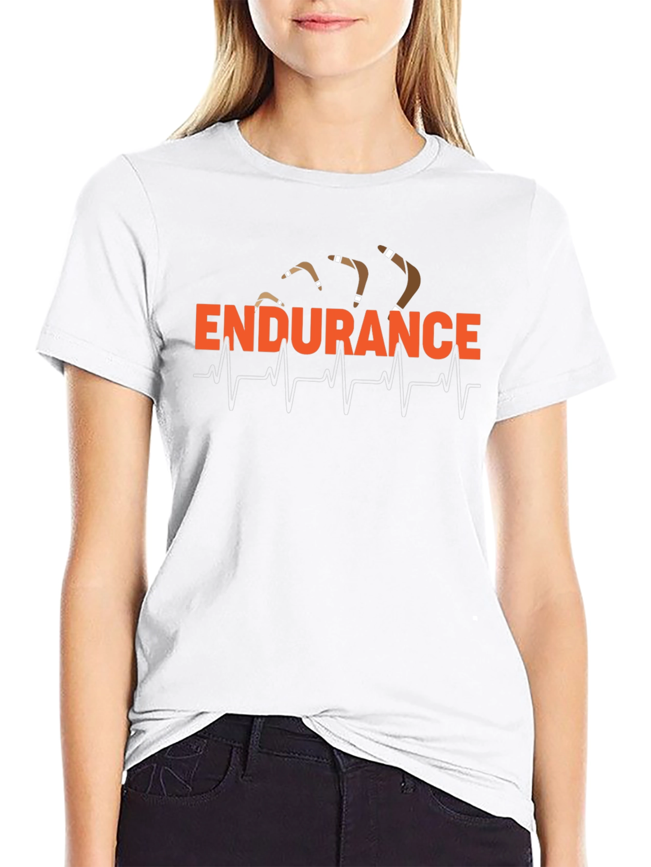 Endurance Boomerang Heartbeat Graphic Tee