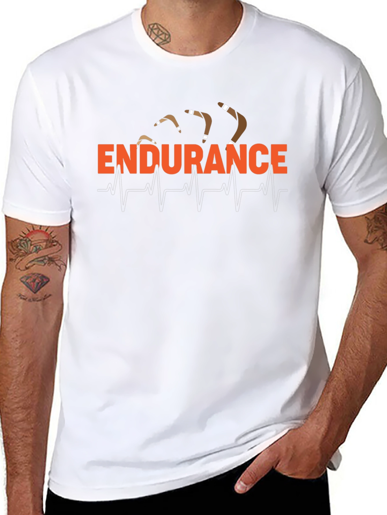 Endurance Boomerang Heartbeat Graphic Tee