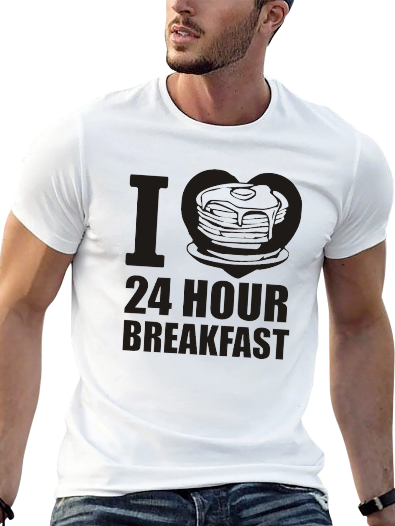I Love 24 Hour Breakfast T-Shirt