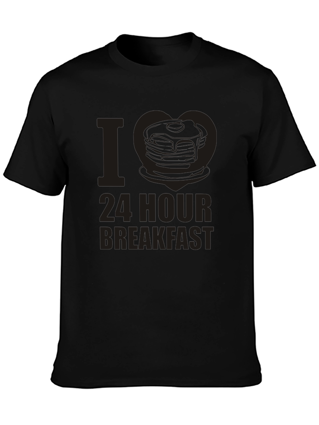 I Love 24 Hour Breakfast T-Shirt
