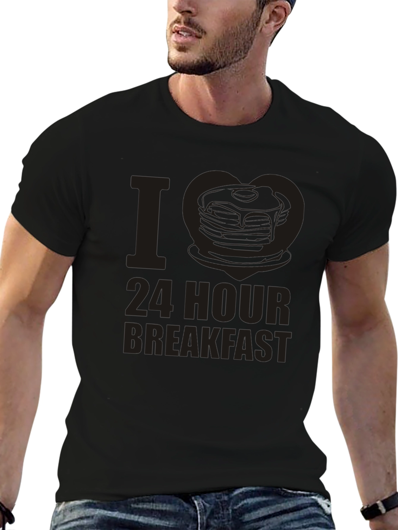 I Love 24 Hour Breakfast T-Shirt