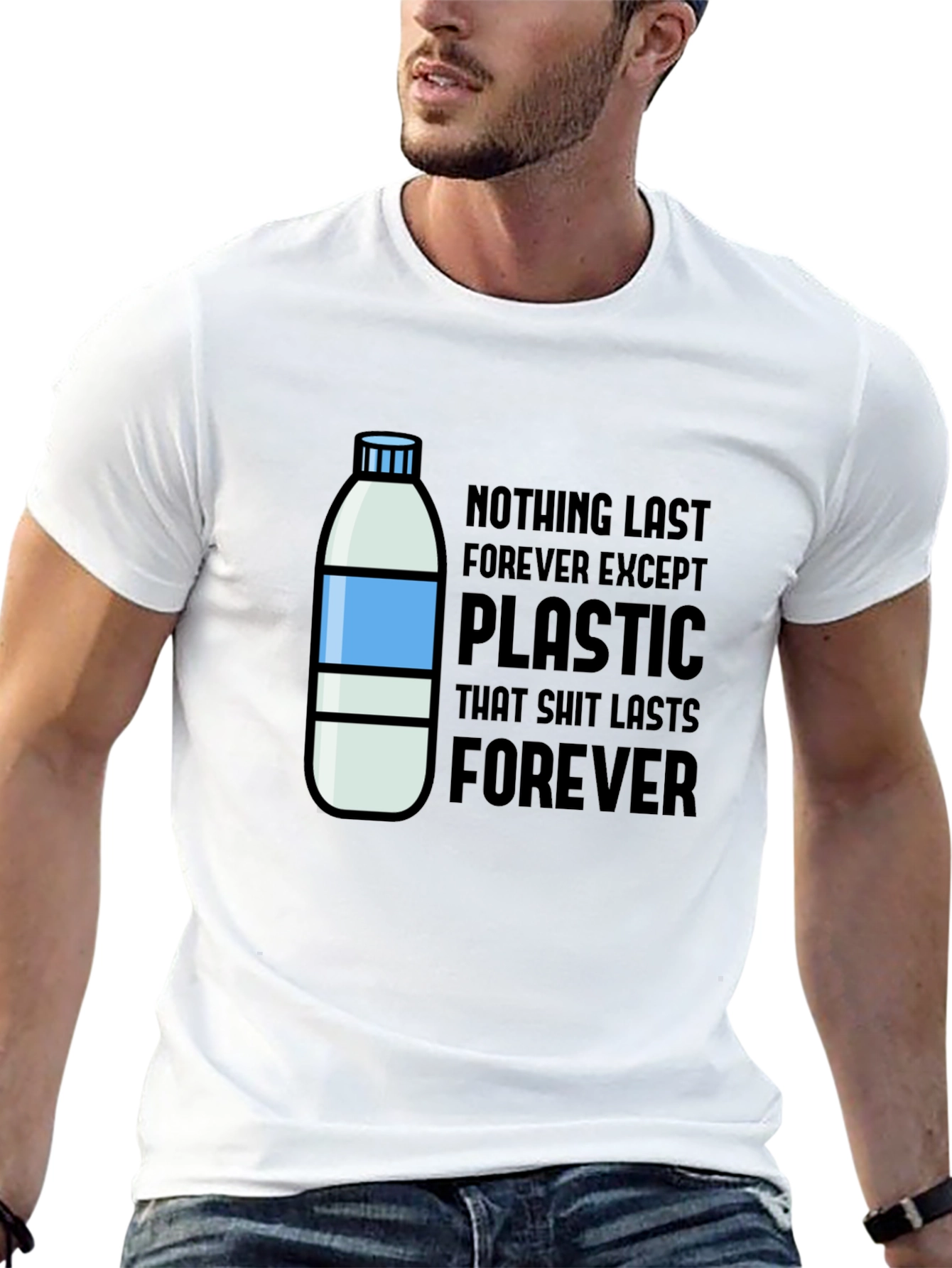 Plastic Lasts Forever Graphic Tee