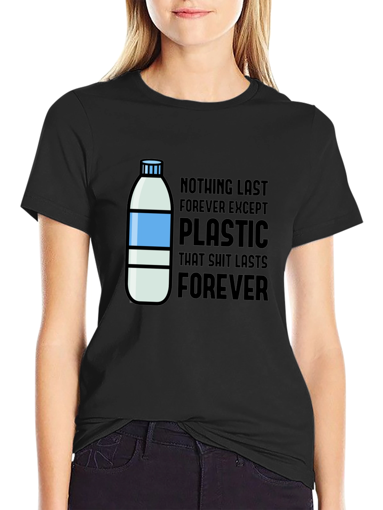 Plastic Lasts Forever Graphic Tee
