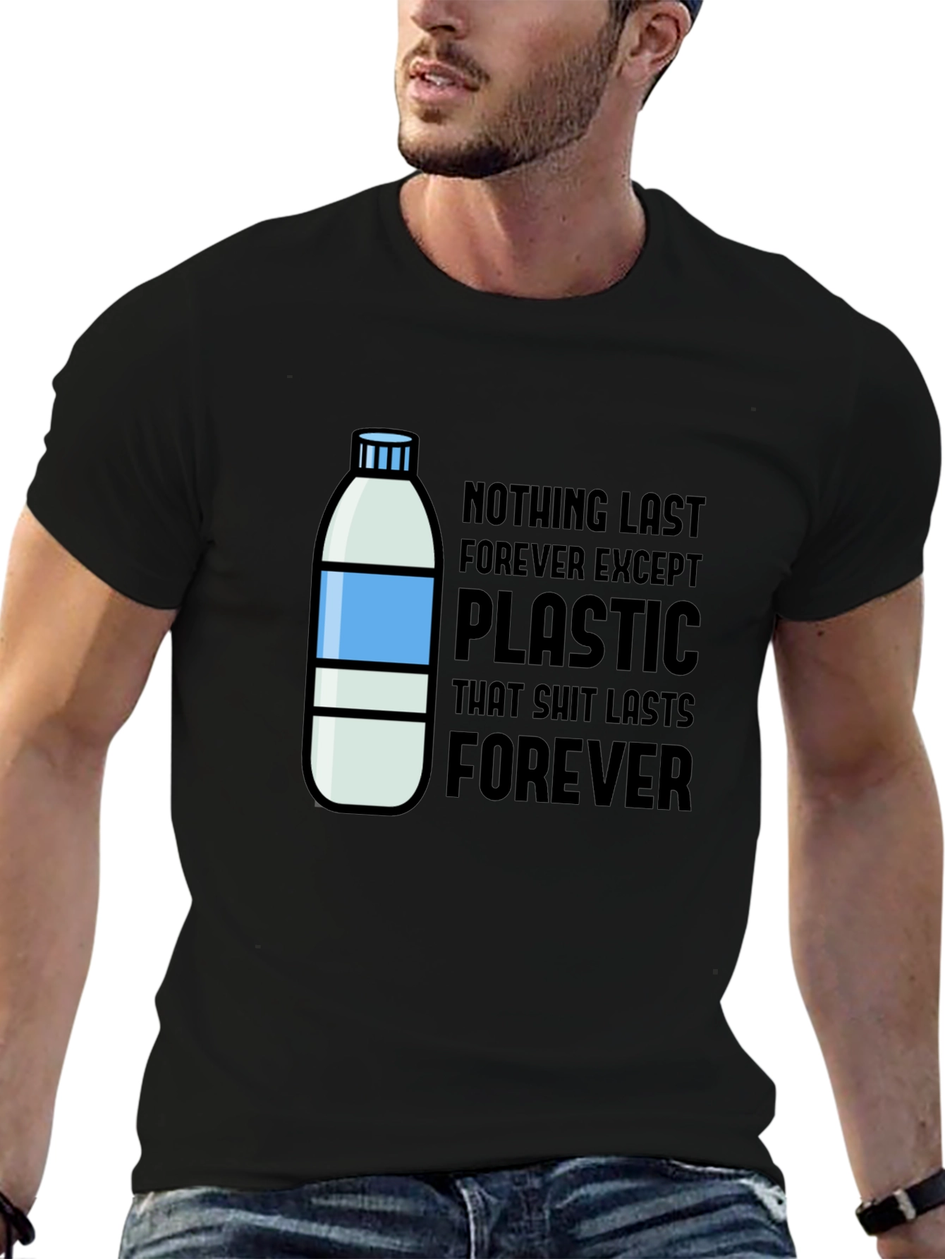 Plastic Lasts Forever Graphic Tee