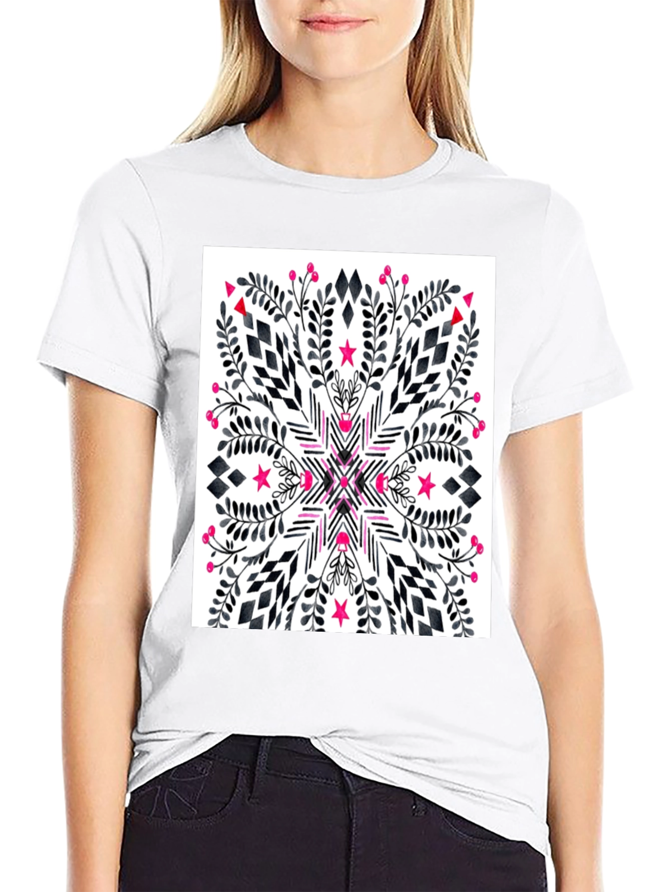 Floral Mandala Graphic Tee